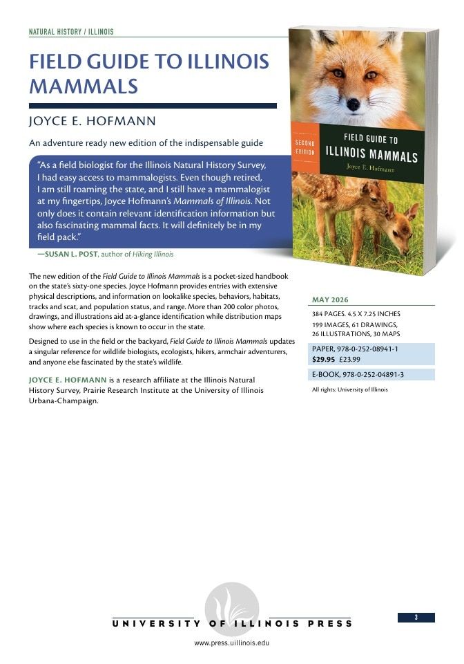 University of Illinois Press Spring Books Catalog Weekly Ad January 1 - December 31, 2026