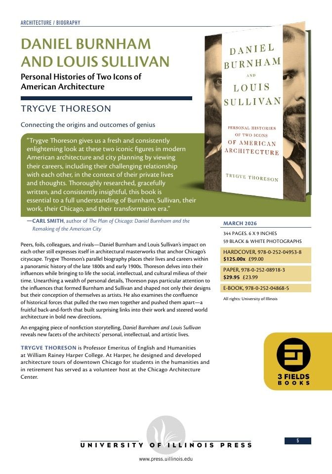 University of Illinois Press Spring Books Catalog Weekly Ad January 1 - December 31, 2026