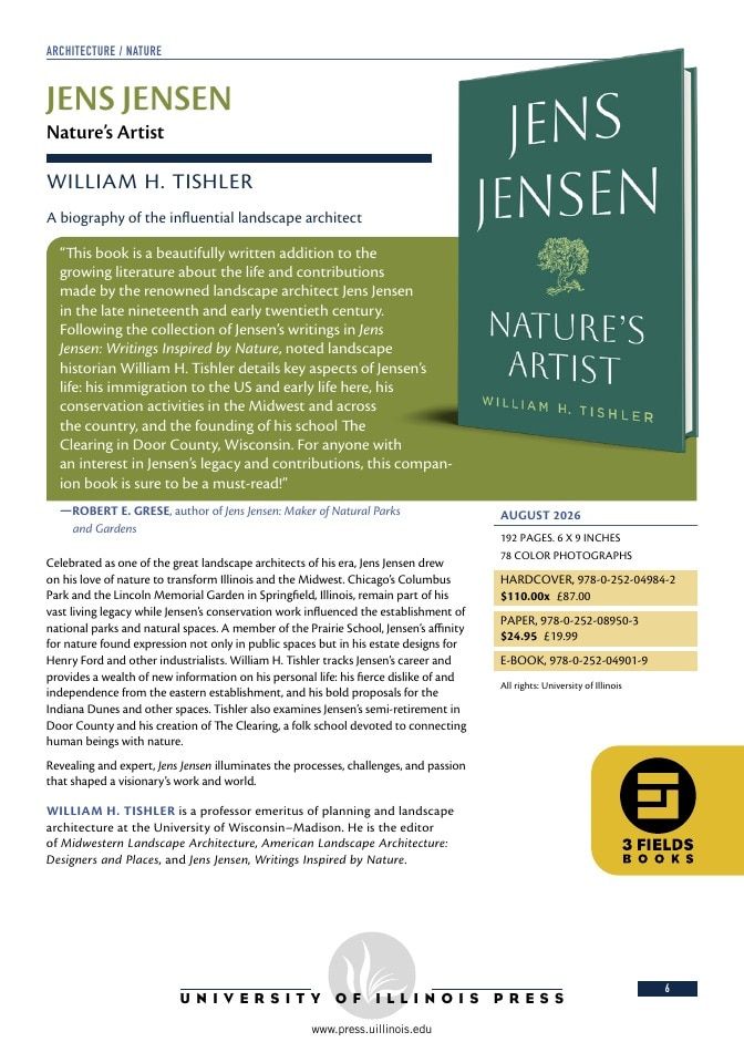 University of Illinois Press Spring Books Catalog Weekly Ad January 1 - December 31, 2026