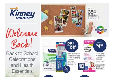 Kinney Drugs Weekly Ad August 30 - September 5, 2026