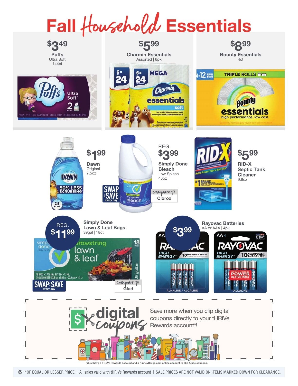 Kinney Drugs Weekly Ad August 30 - September 5, 2026