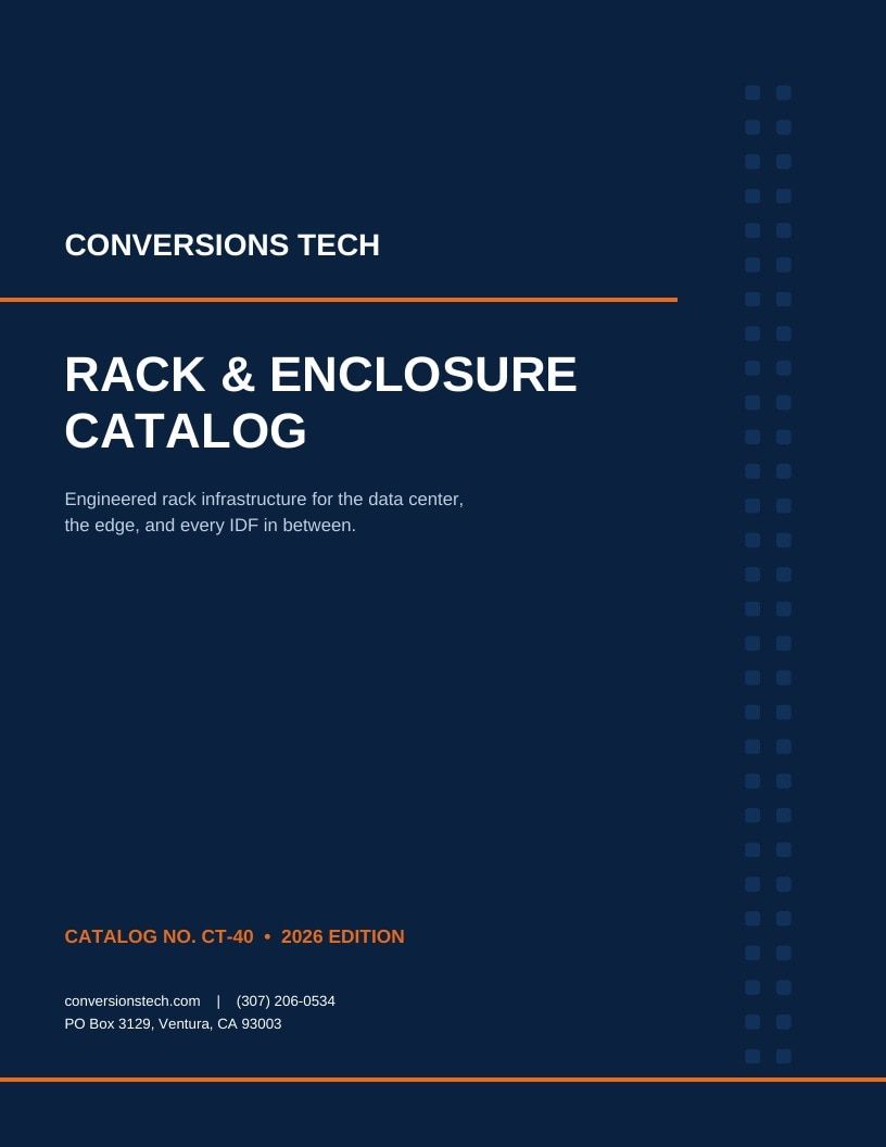 Conversions Tech Rack and Enclosure Catalog Weekly Ad January 1 - December 31, 2026