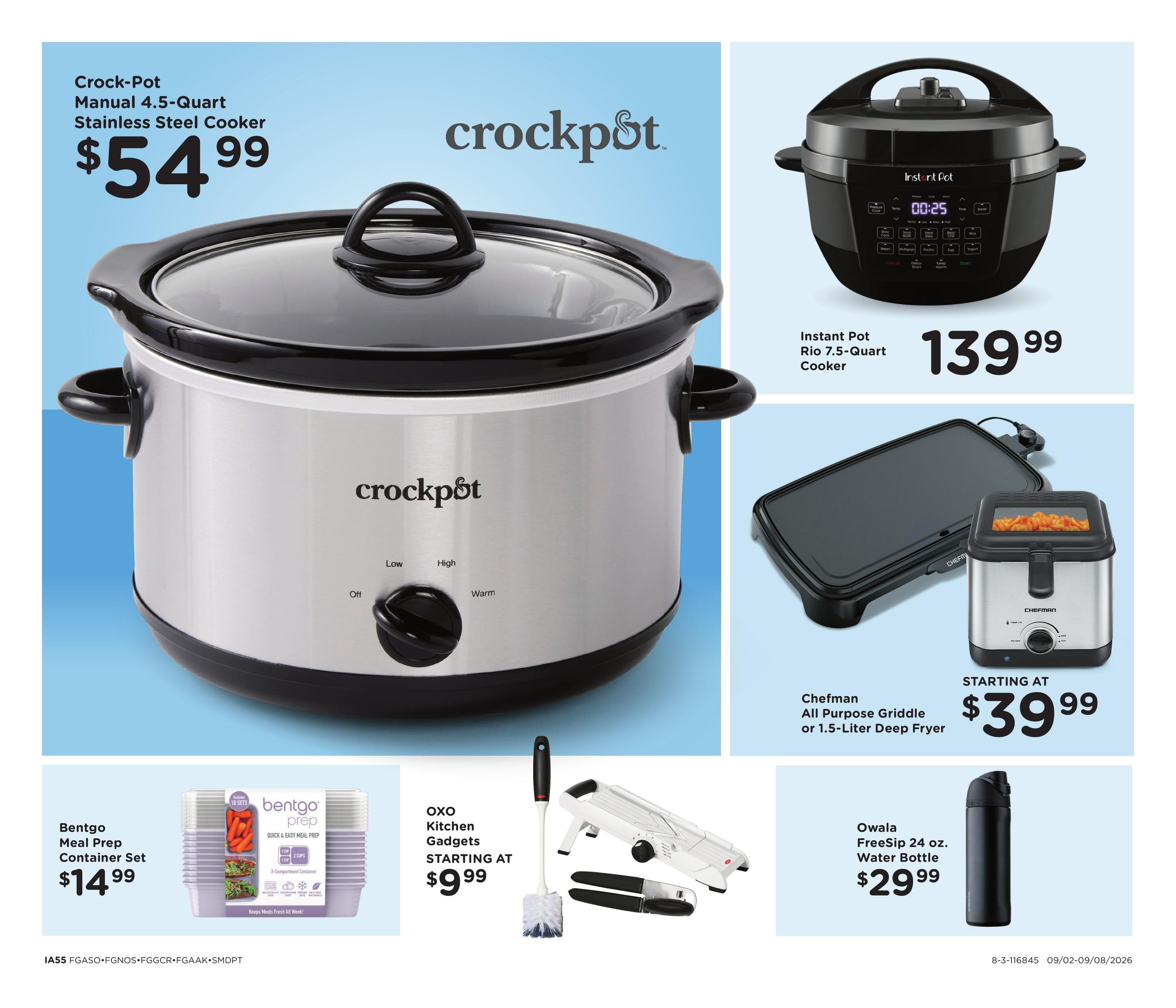 Fred Meyer (Aberdeen Area, ID) Home & Apparel Weekly Ad September 2 - 8, 2026