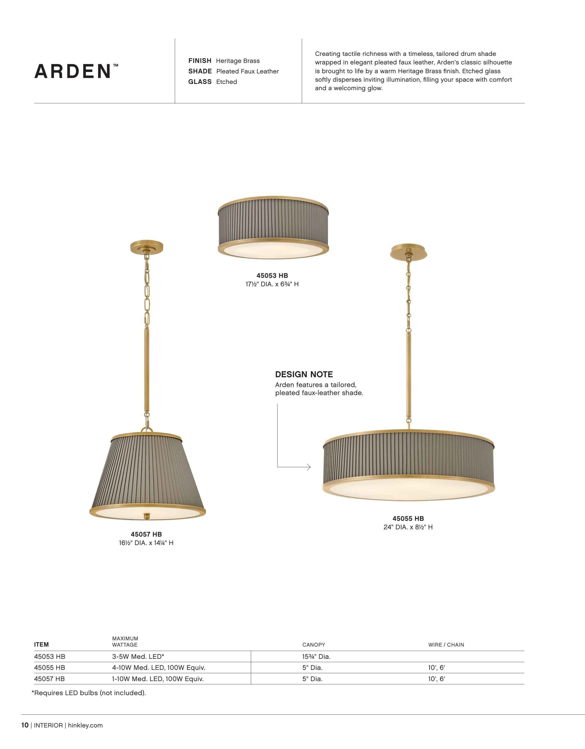 Hinkley Interior and Outdoor Lighting Weekly Ad January 1 - December 31, 2026