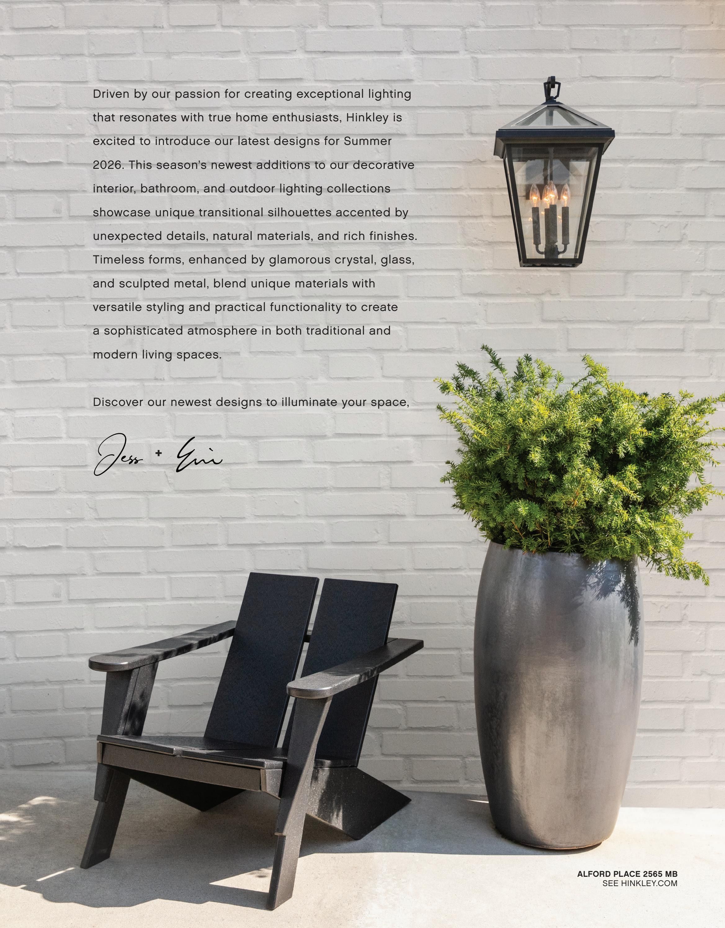 Hinkley Interior and Outdoor Lighting Weekly Ad January 1 - December 31, 2026