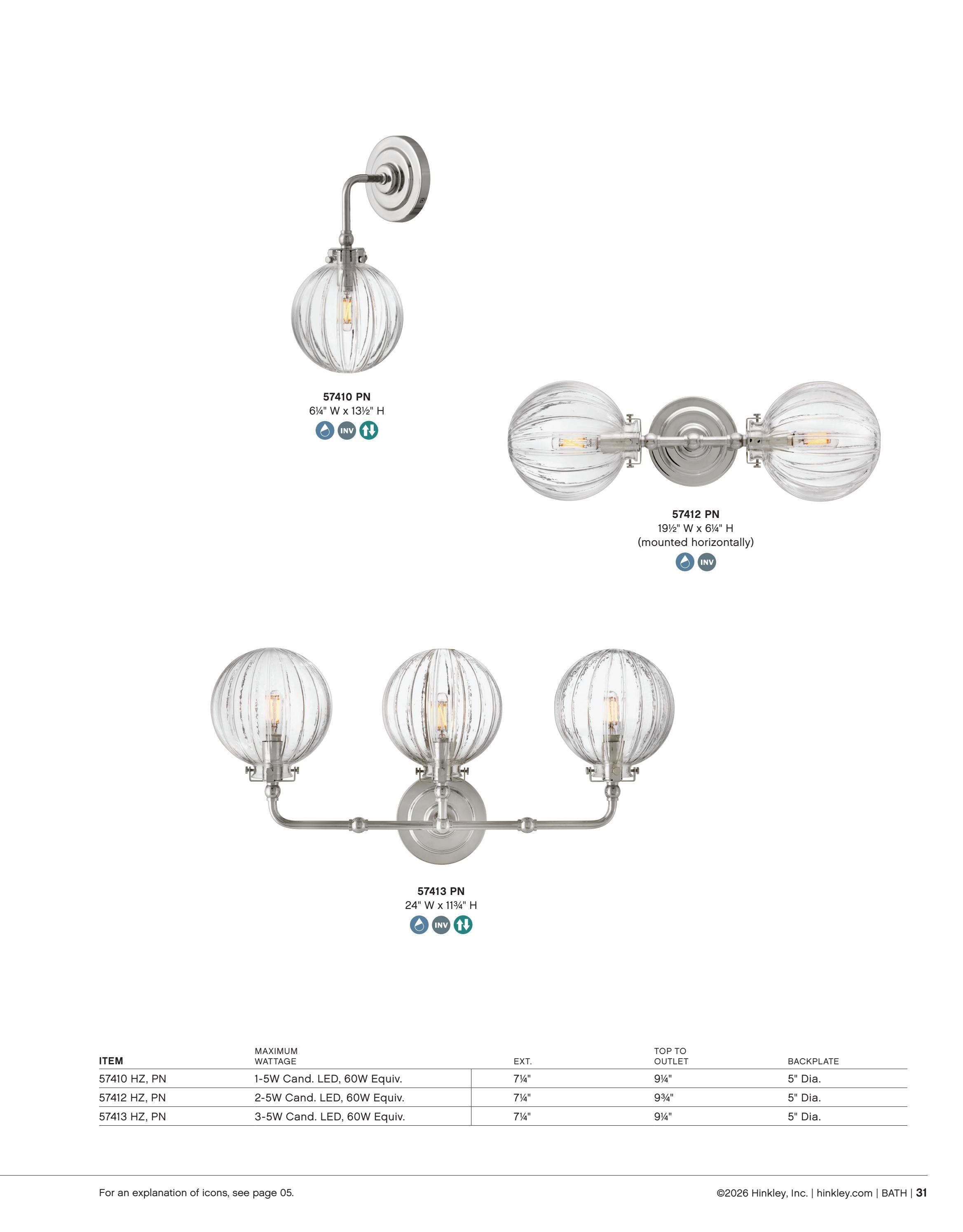Hinkley Interior and Outdoor Lighting Weekly Ad January 1 - December 31, 2026
