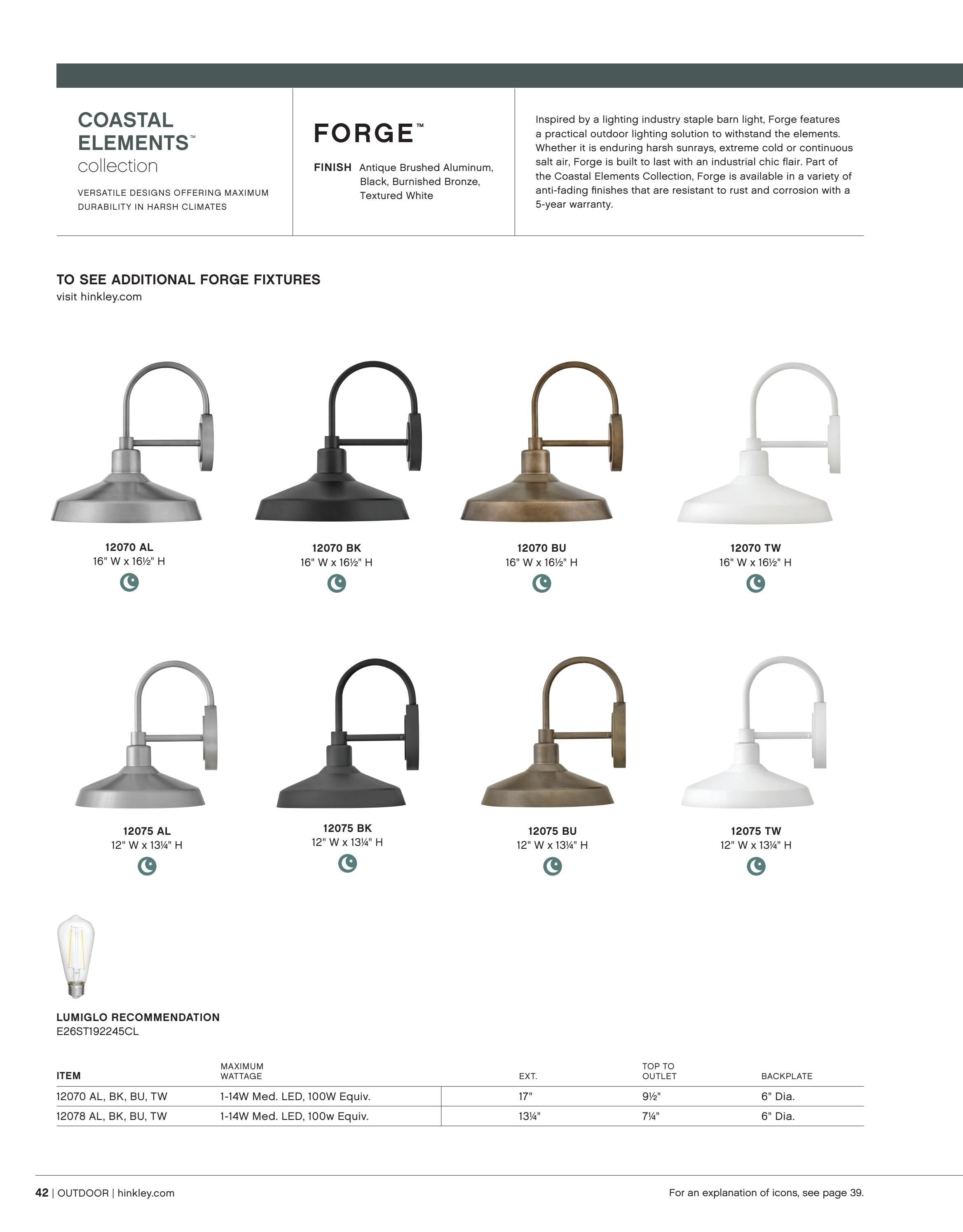 Hinkley Interior and Outdoor Lighting Weekly Ad January 1 - December 31, 2026