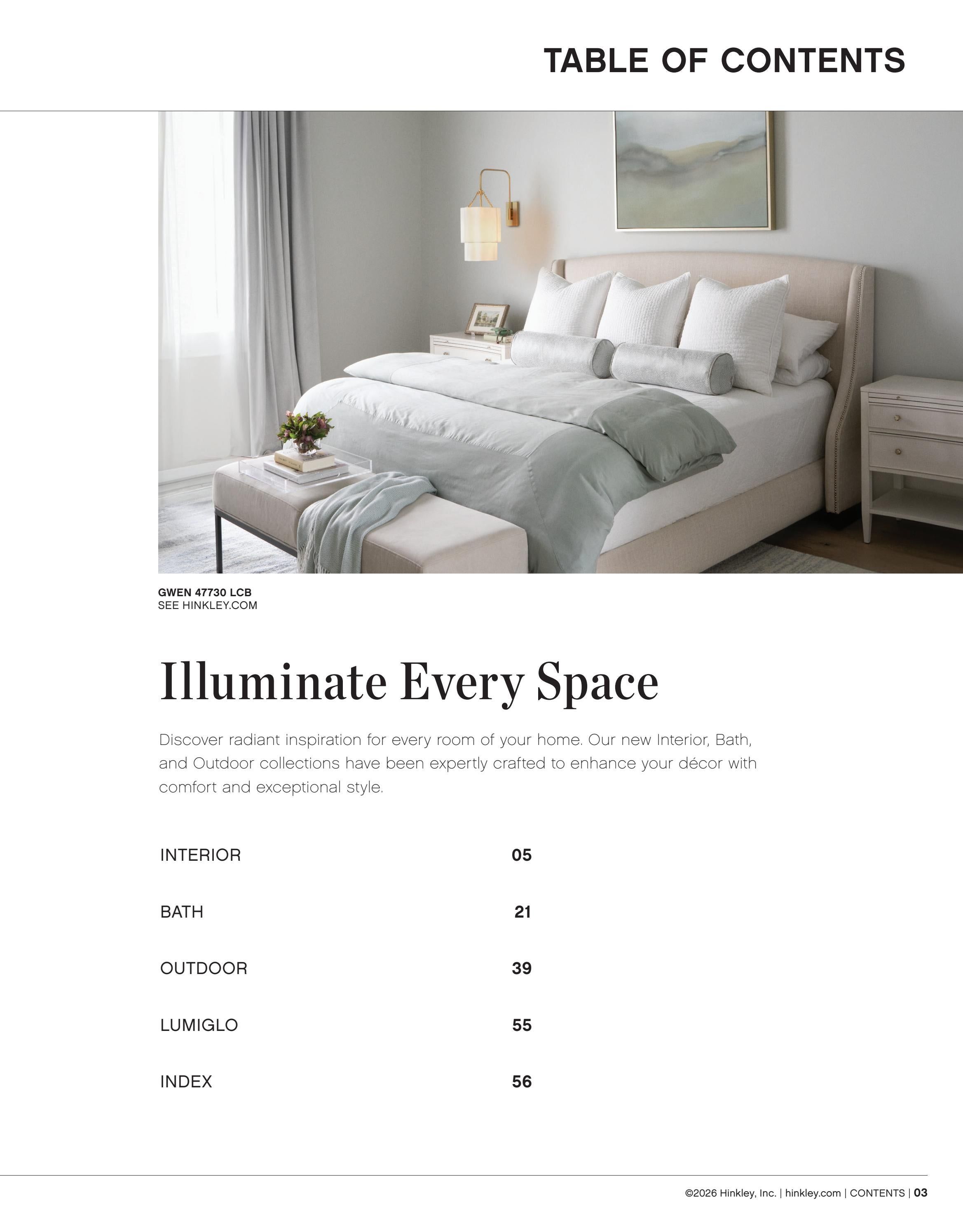 Hinkley Interior and Outdoor Lighting Weekly Ad January 1 - December 31, 2026