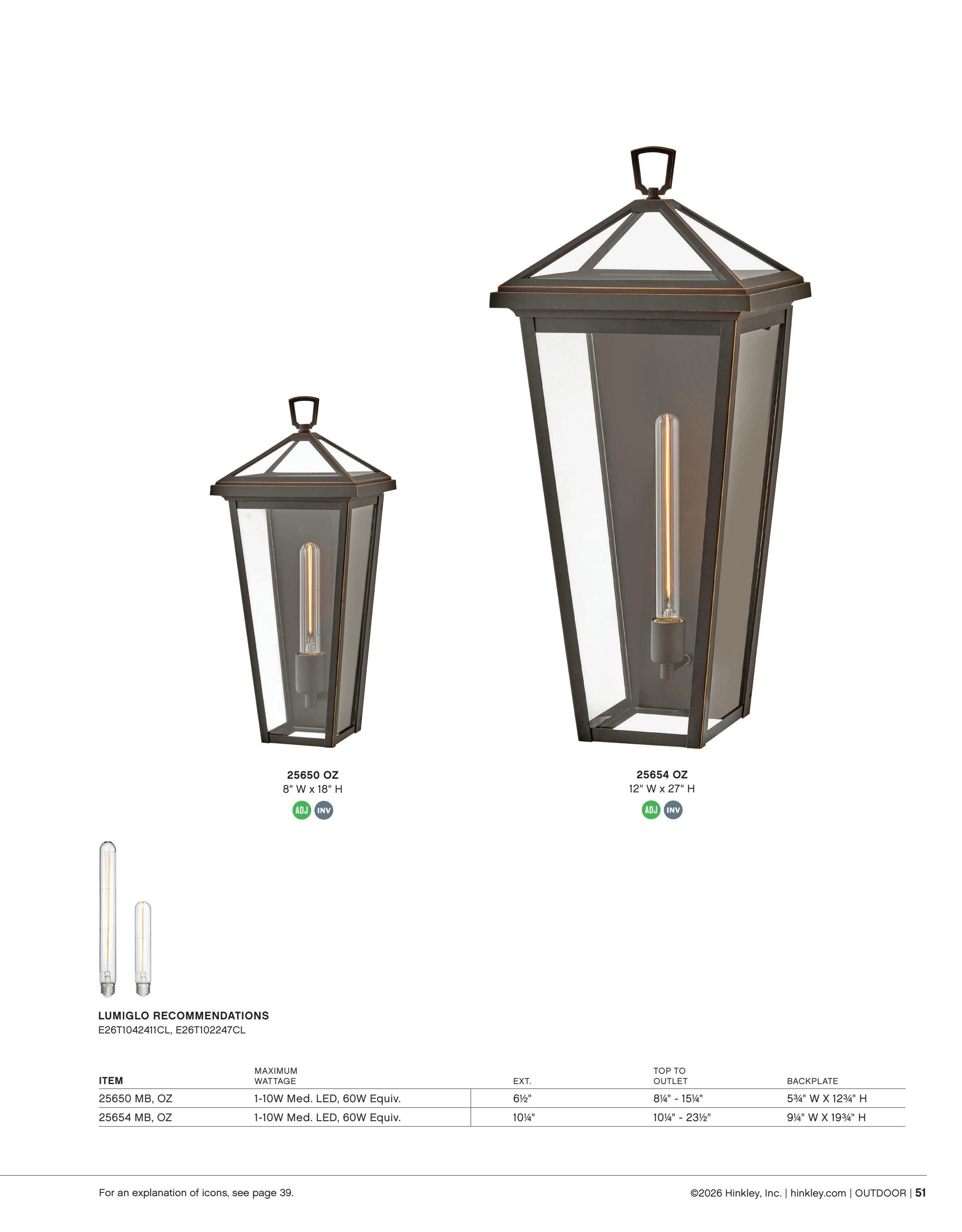 Hinkley Interior and Outdoor Lighting Weekly Ad January 1 - December 31, 2026