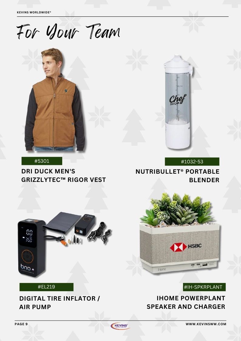 Kevin's Worldwide Holiday Gifting Catalog Weekly Ad January 1 - December 31, 2026