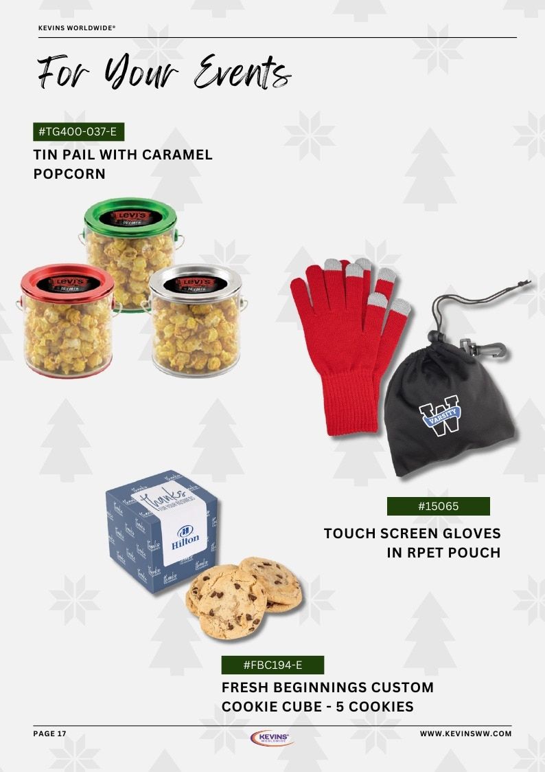 Kevin's Worldwide Holiday Gifting Catalog Weekly Ad January 1 - December 31, 2026