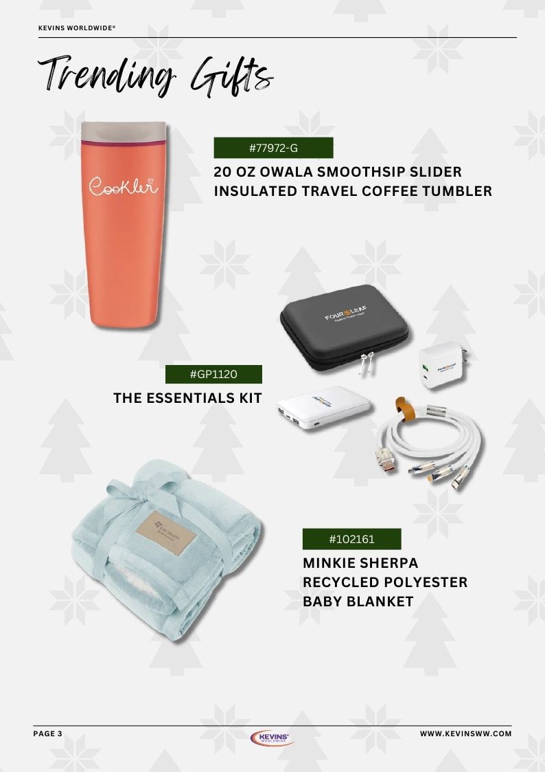 Kevin's Worldwide Holiday Gifting Catalog Weekly Ad January 1 - December 31, 2026