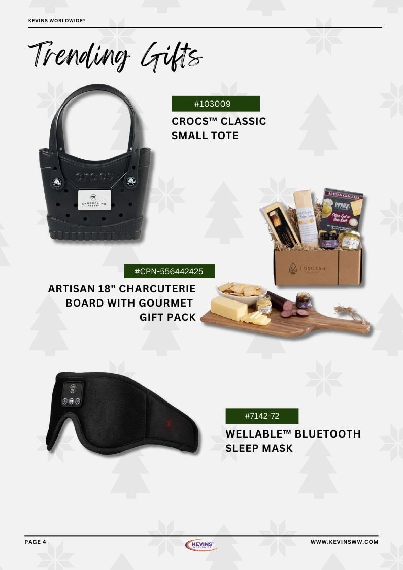 Kevin's Worldwide Holiday Gifting Catalog Weekly Ad January 1 - December 31, 2026
