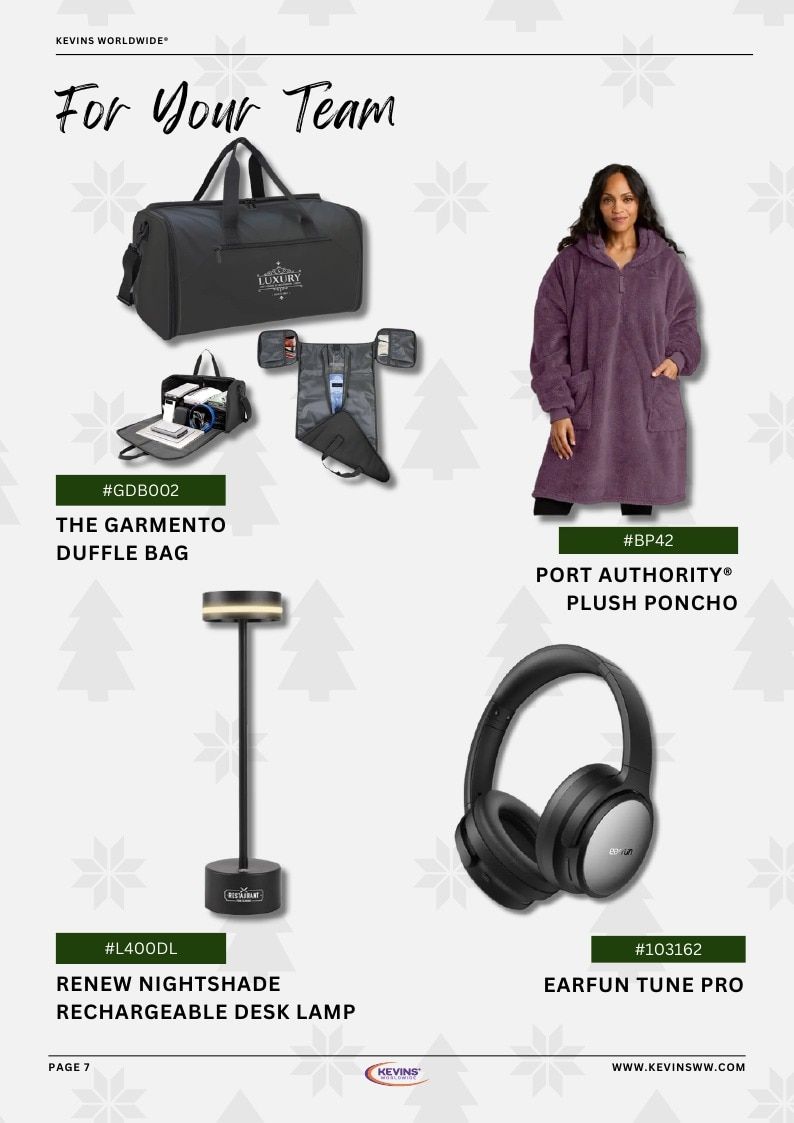 Kevin's Worldwide Holiday Gifting Catalog Weekly Ad January 1 - December 31, 2026