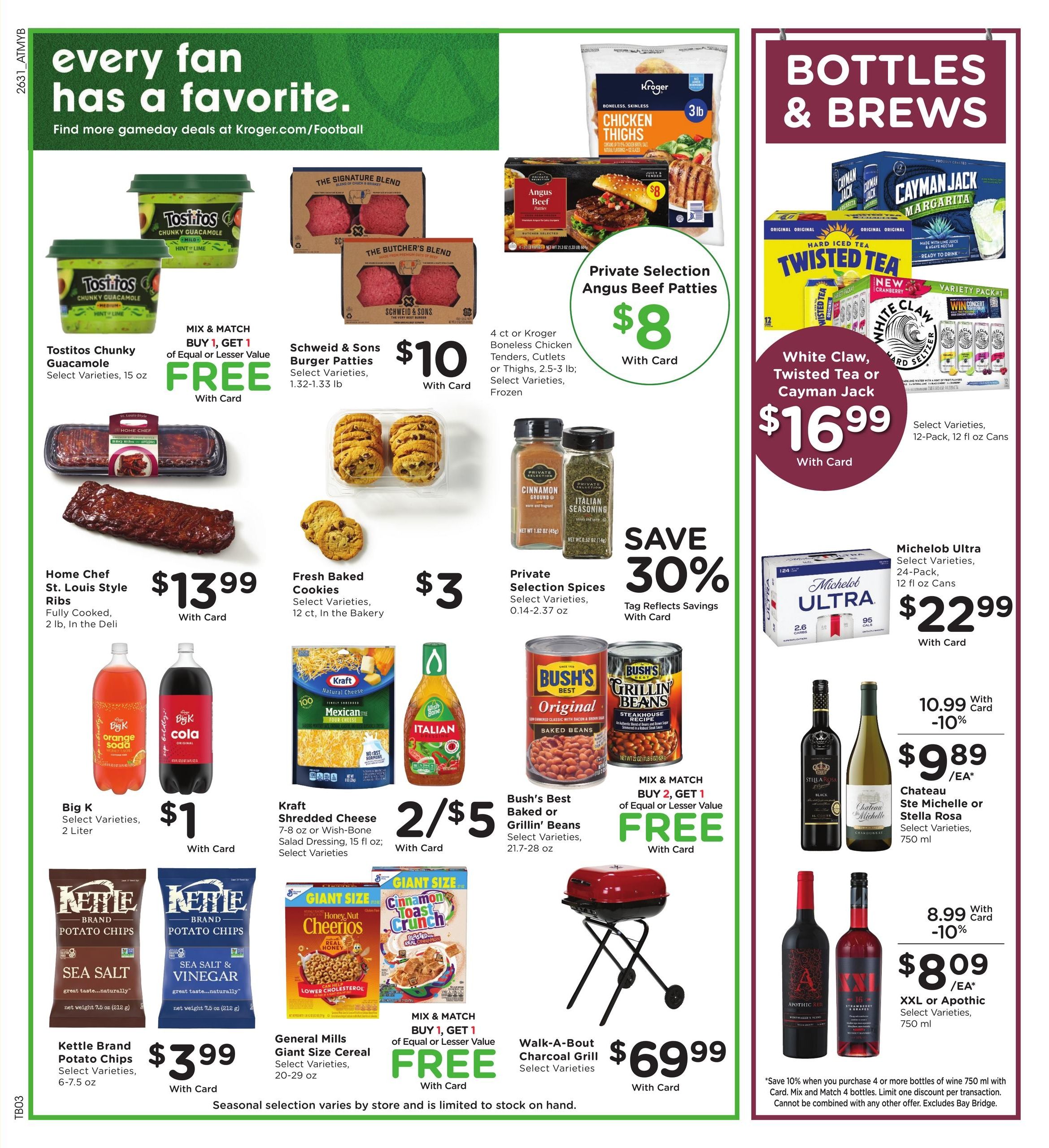 Kroger (Augusta Area, GA) Weekly Ad September 2 - 8, 2026