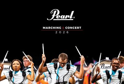 Pearl Drums Marching and Concert Percussion Catalog Weekly Ad January 1 - December 31, 2026