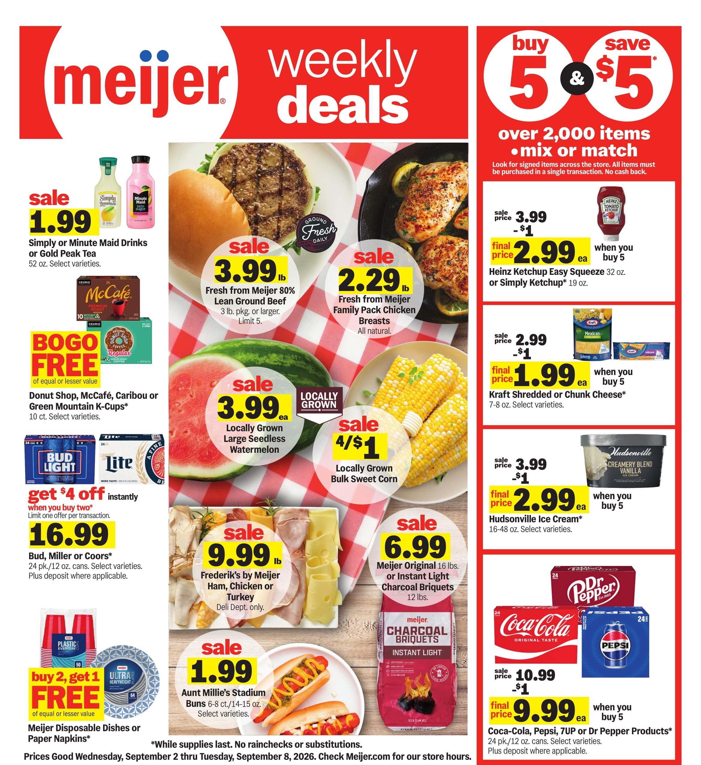 Meijer (Algonquin Area, IL) Weekly Ad September 2 - 8, 2026