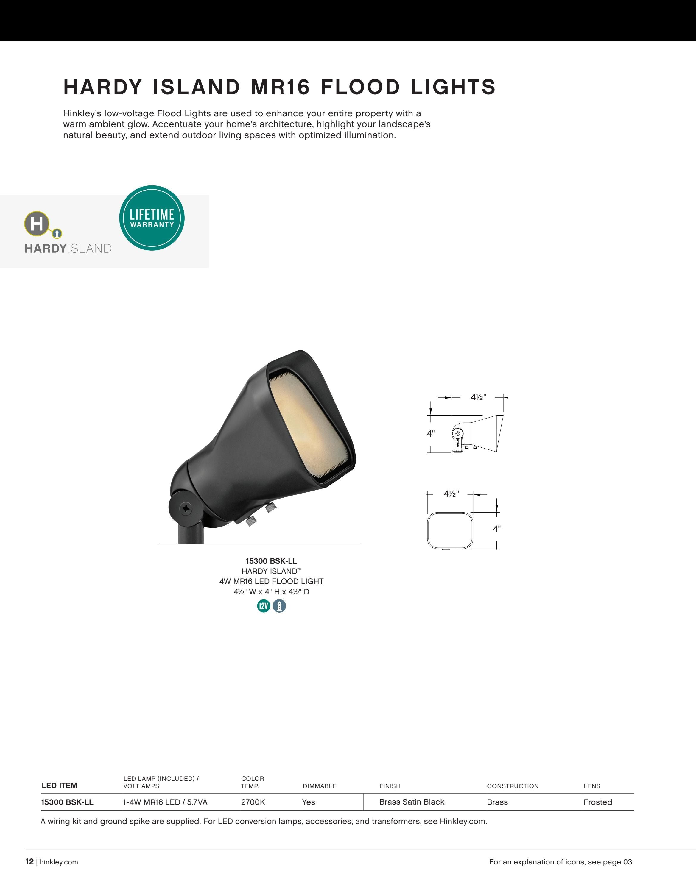 Hinkley Landscape Lighting Weekly Ad January 1 - December 31, 2026