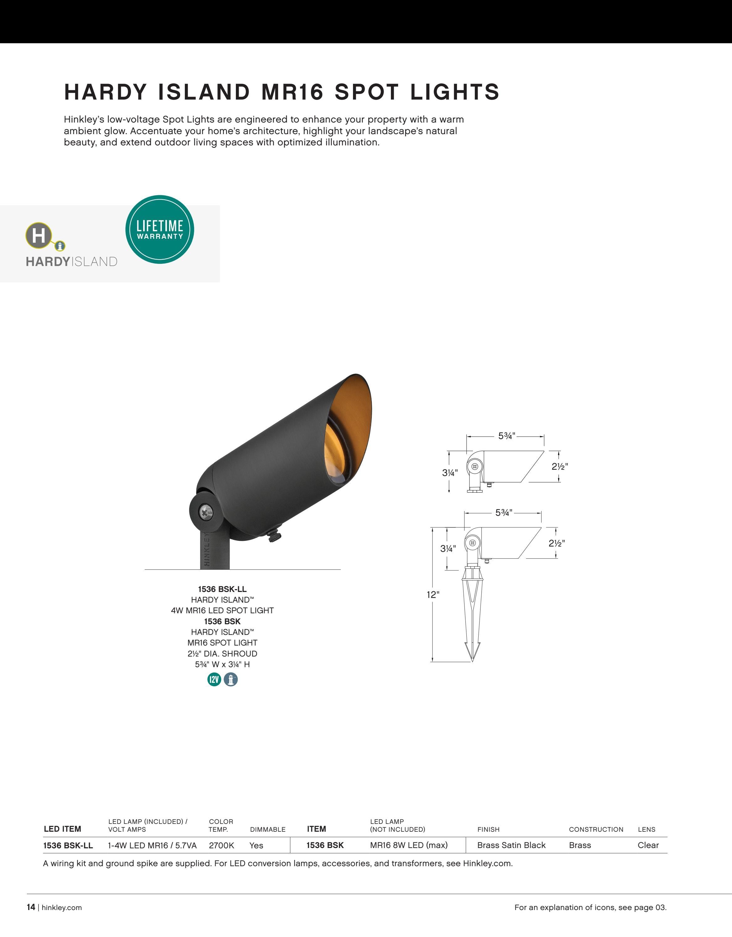 Hinkley Landscape Lighting Weekly Ad January 1 - December 31, 2026