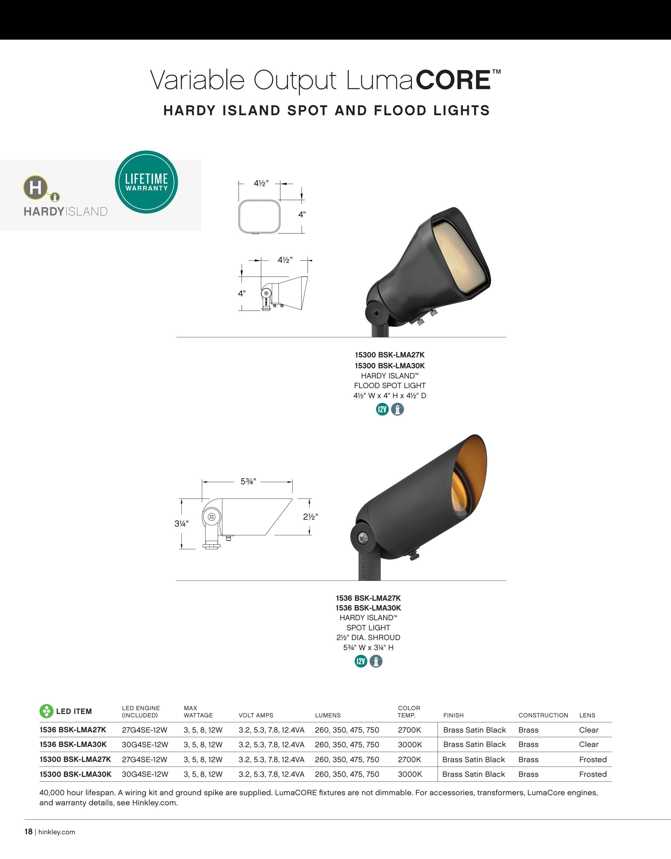 Hinkley Landscape Lighting Weekly Ad January 1 - December 31, 2026
