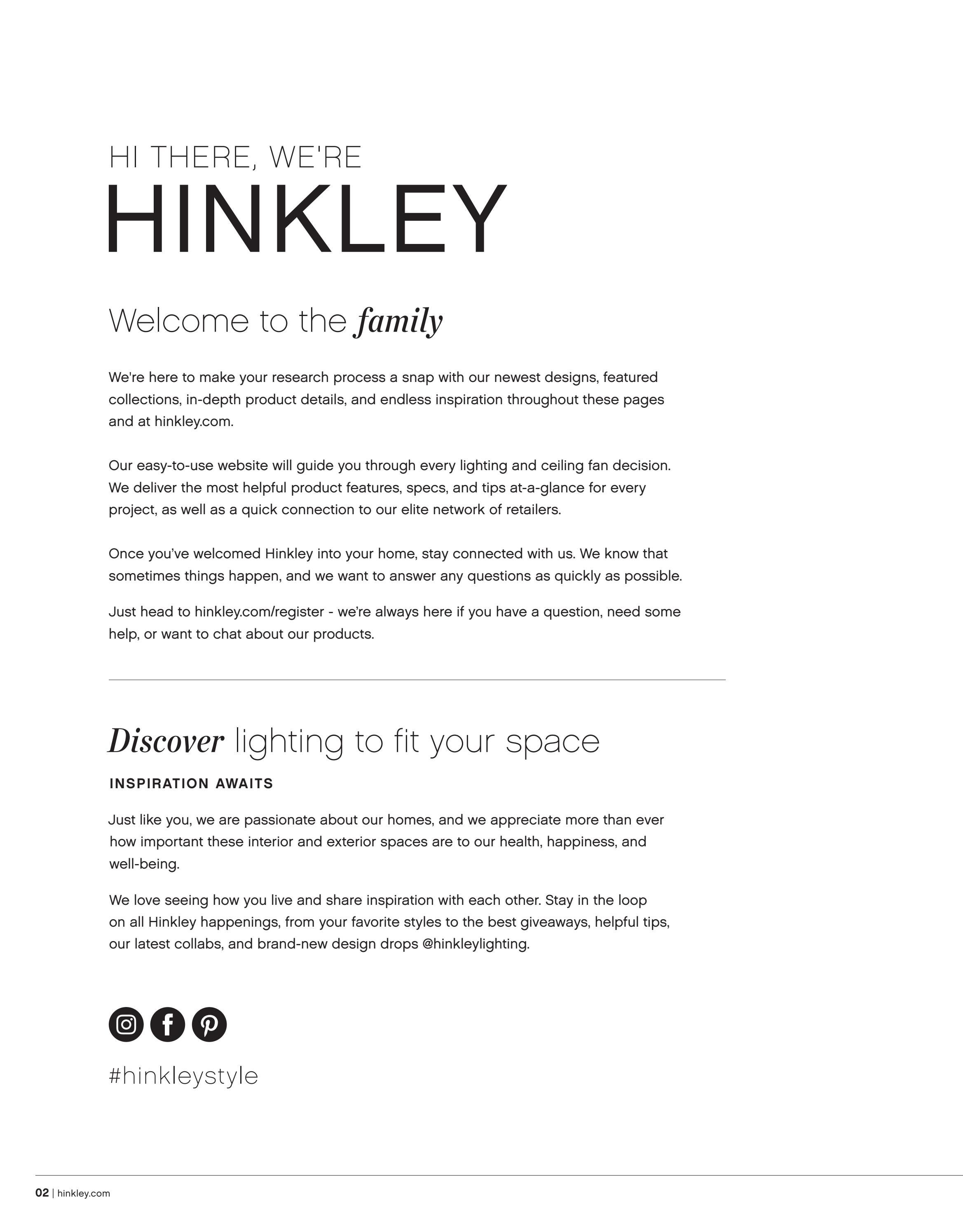 Hinkley Landscape Lighting Weekly Ad January 1 - December 31, 2026