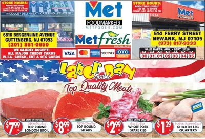 Met Foodmarkets (Newark, NJ) Weekly Ad August 30 - September 5, 2026