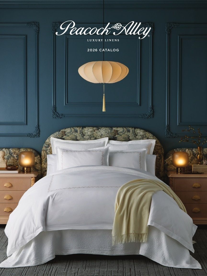 Peacock Alley Spring Bedding Catalog Weekly Ad January 1 - December 31, 2026