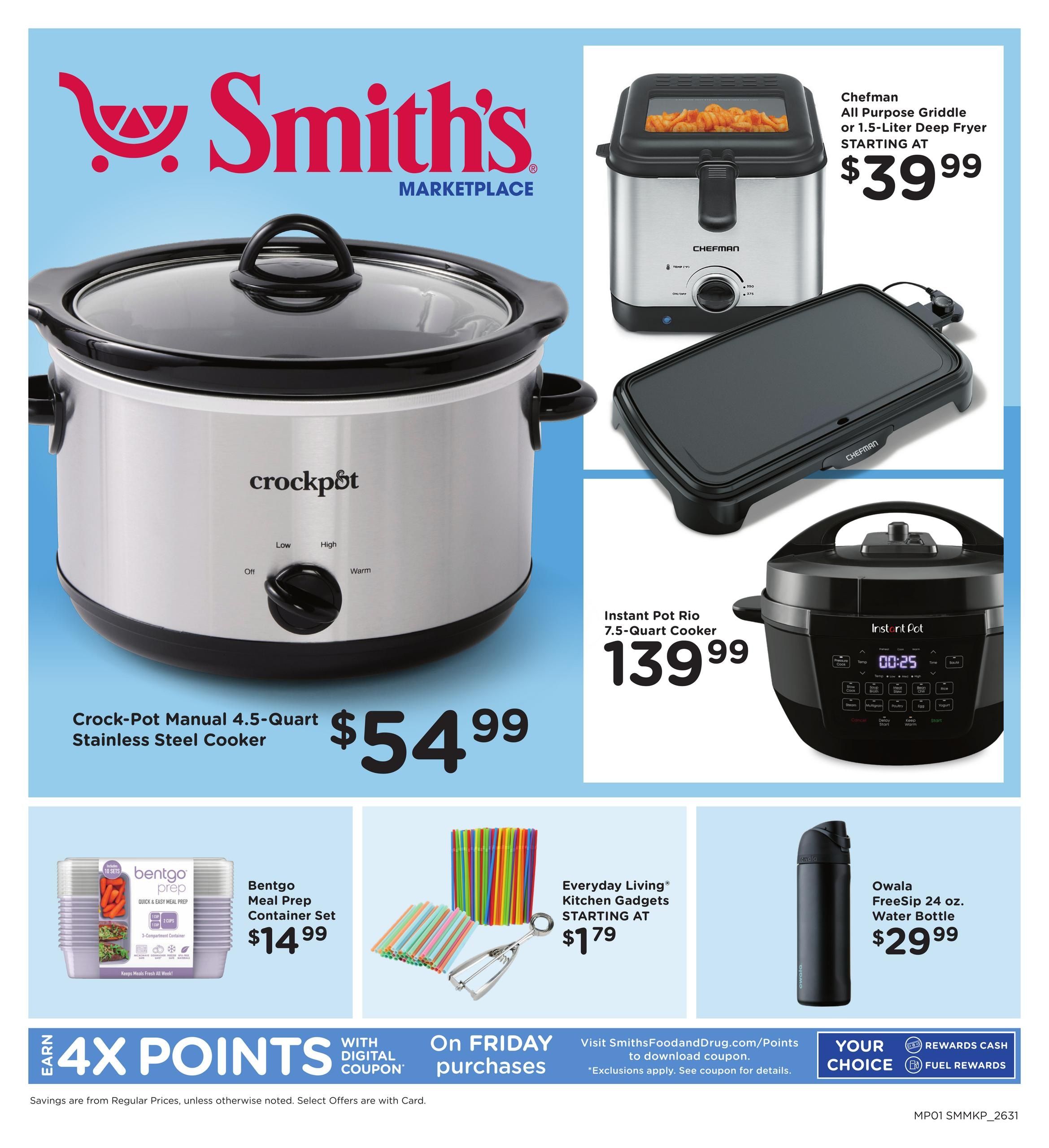 Smith's (Colorado City Area, AZ) Home & Apparel Weekly Ad September 2 - 8, 2026