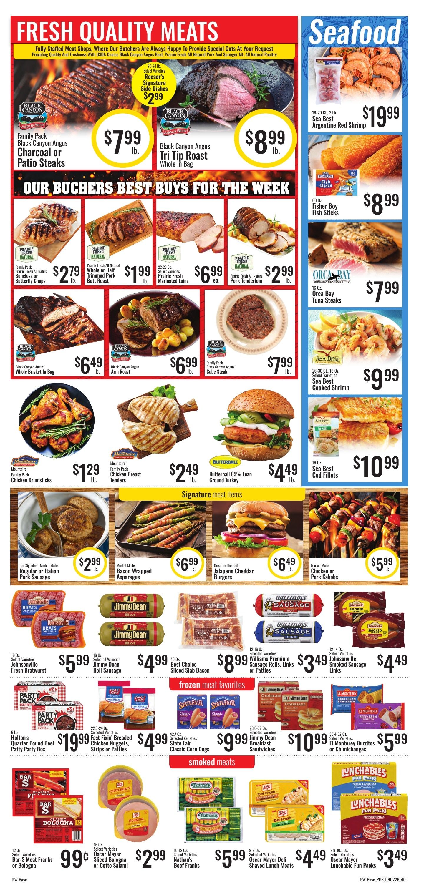 Sun Fest Market (Holiday Island, AR) Weekly Ad September 2 - 8, 2026
