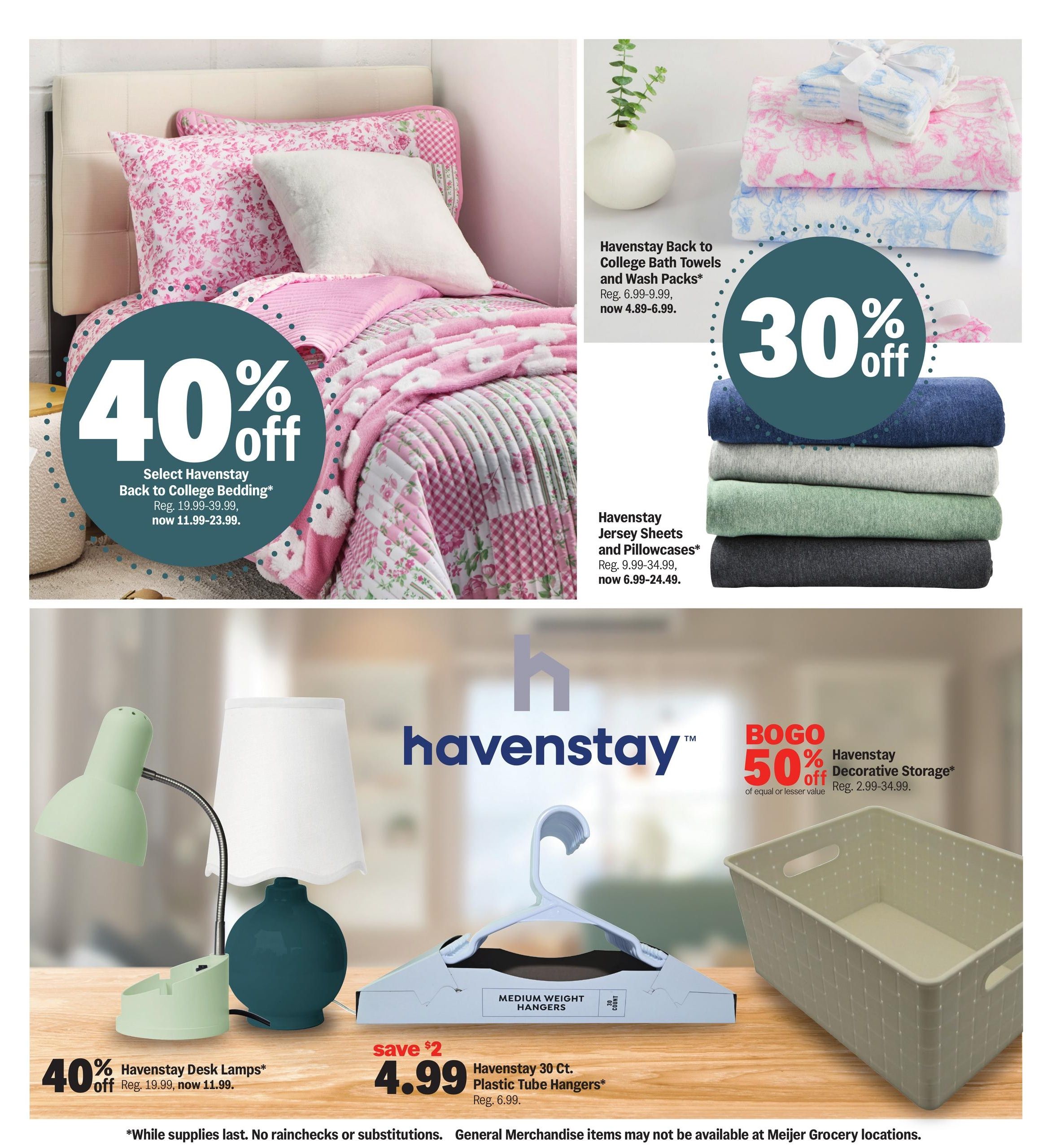 Meijer (Combined Locks Area, WI) college vibes. real low prices. Weekly Ad September 2 - 8, 2026