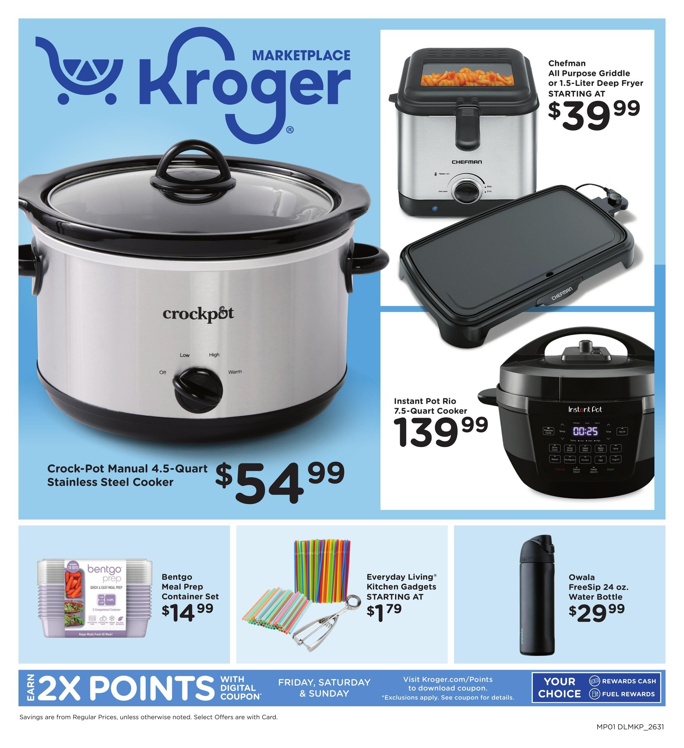 Kroger (Heber Springs Area, AR) Home & Apparel Weekly Ad September 2 - 8, 2026