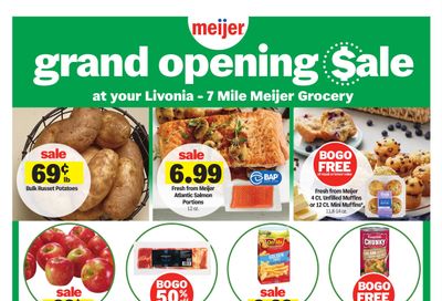 Meijer grand opening sale Weekly Ad September 2 - 8, 2026