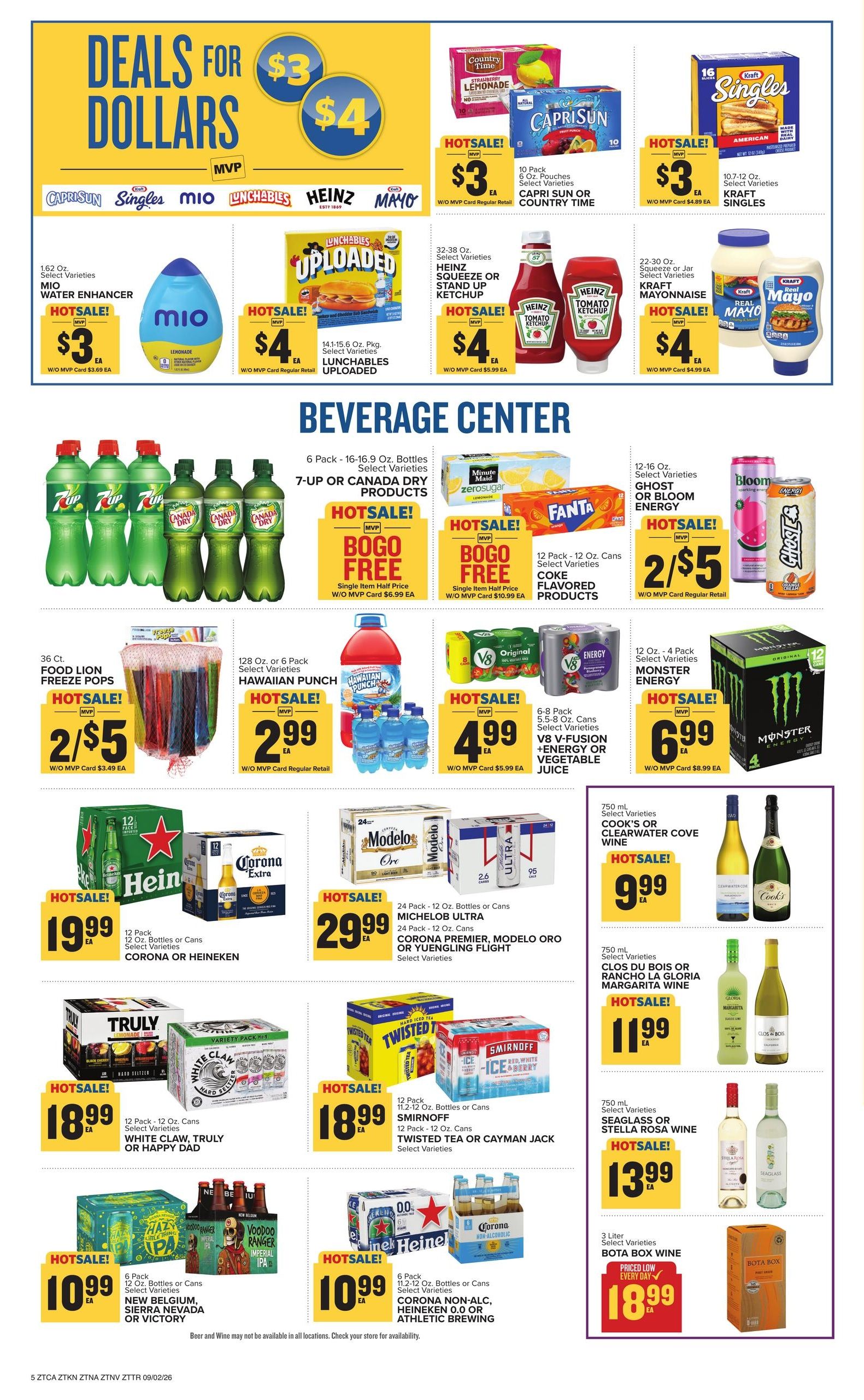 Food Lion (Burkesville Area, KY) Weekly Ad September 2 - 8, 2026