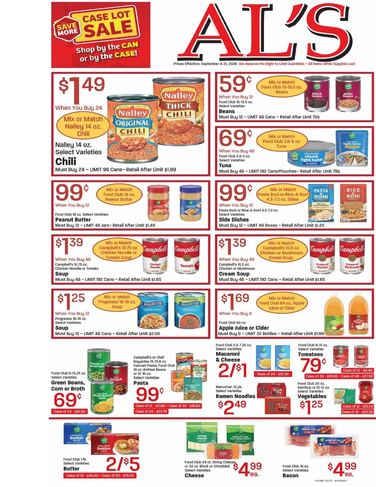 Al's Foodtown Weekly Ad September 8 - 21, 2026