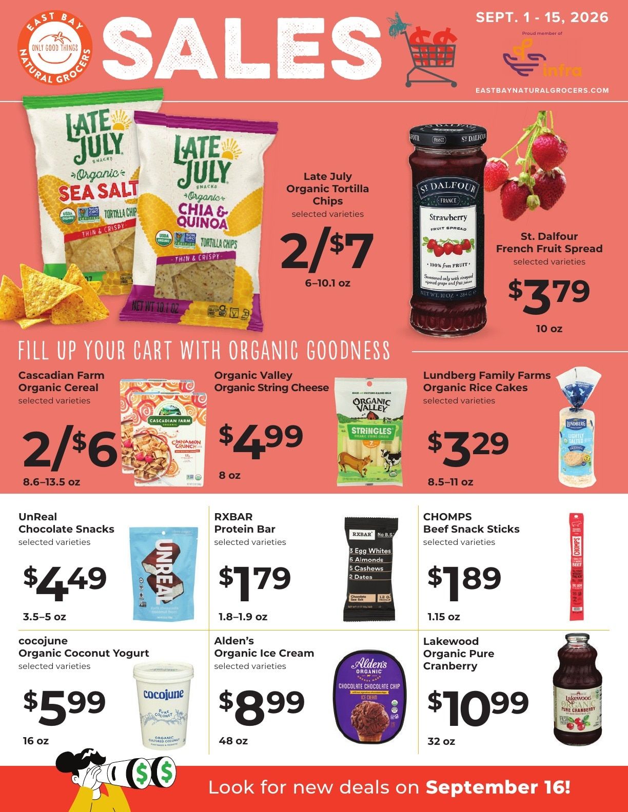 Castro Valley Natural Grocery Sales Weekly Ad September 1 - 15, 2026