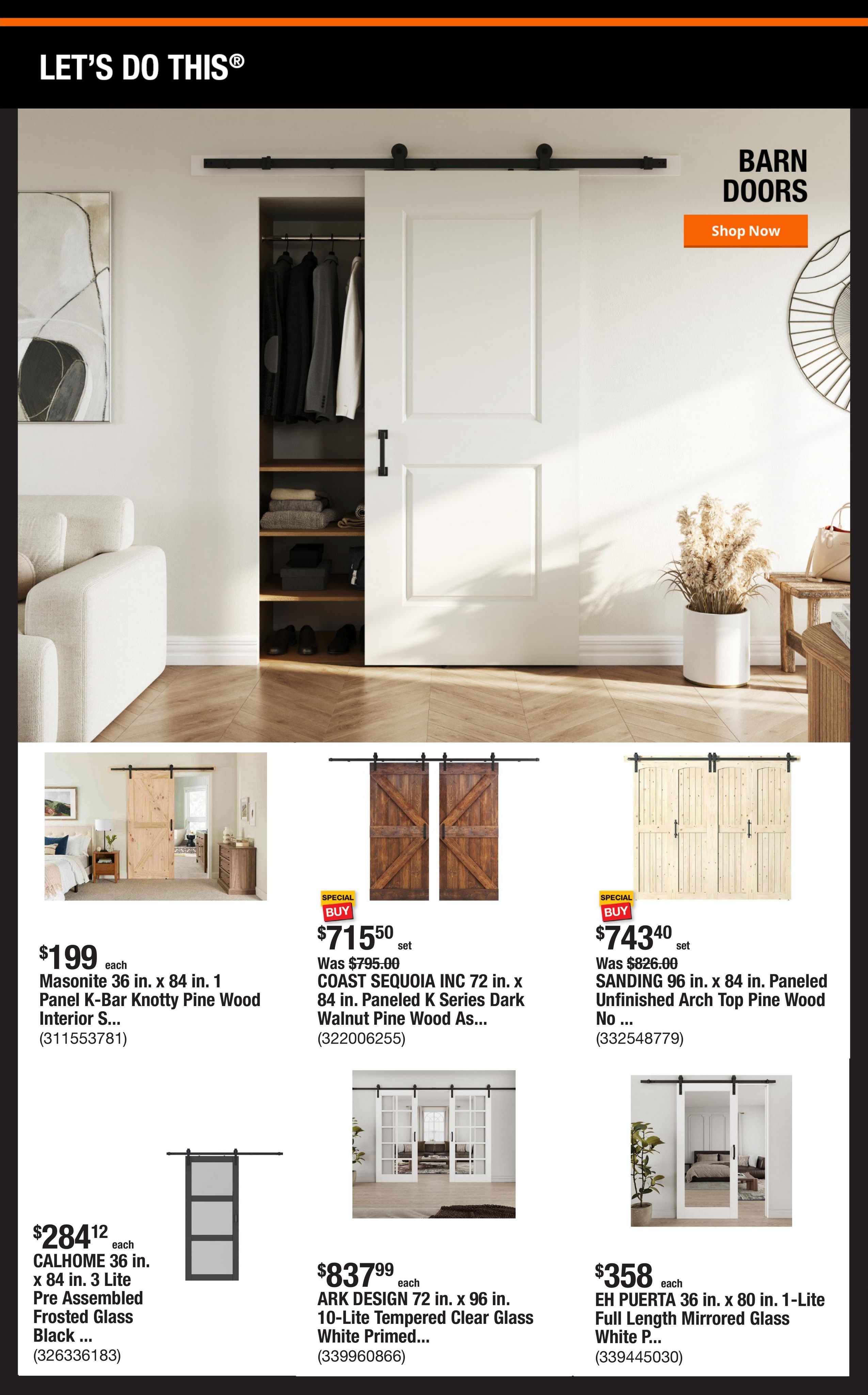 Home Depot (Willow Beach Area, AZ) Weekly Ad August 31 - September 7, 2026
