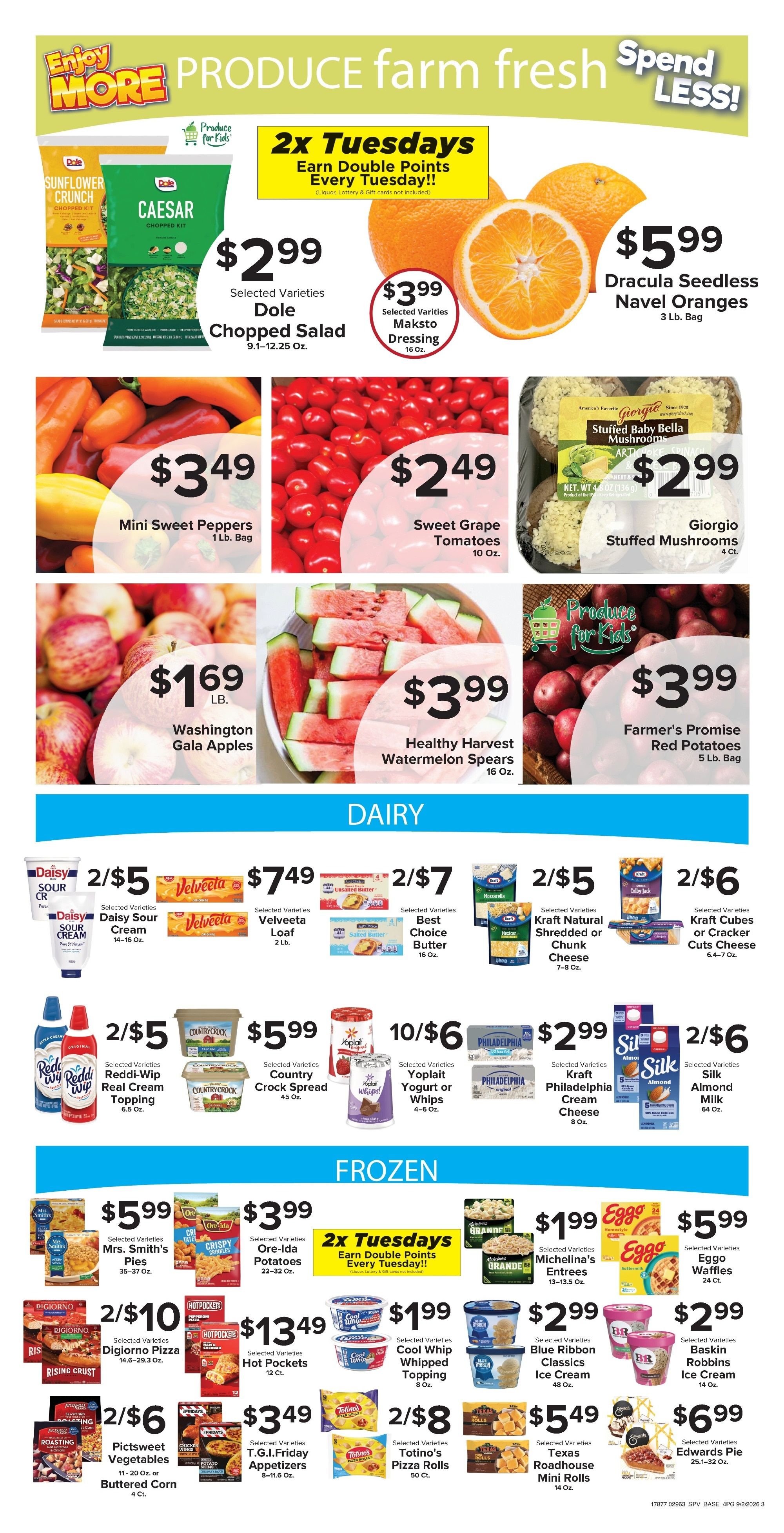 Your Country Mart Weekly Ad September 2 - 8, 2026