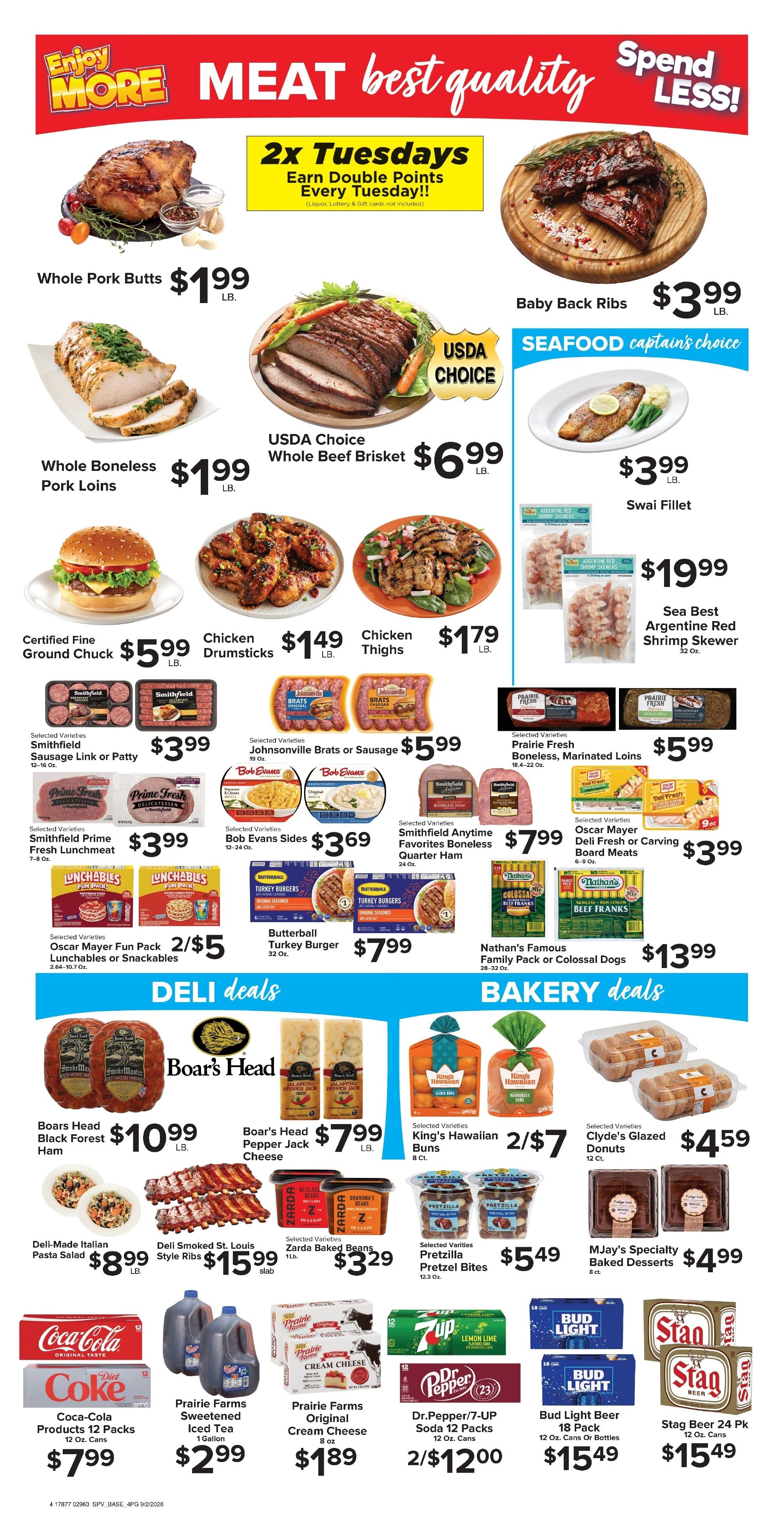 Your Country Mart Weekly Ad September 2 - 8, 2026