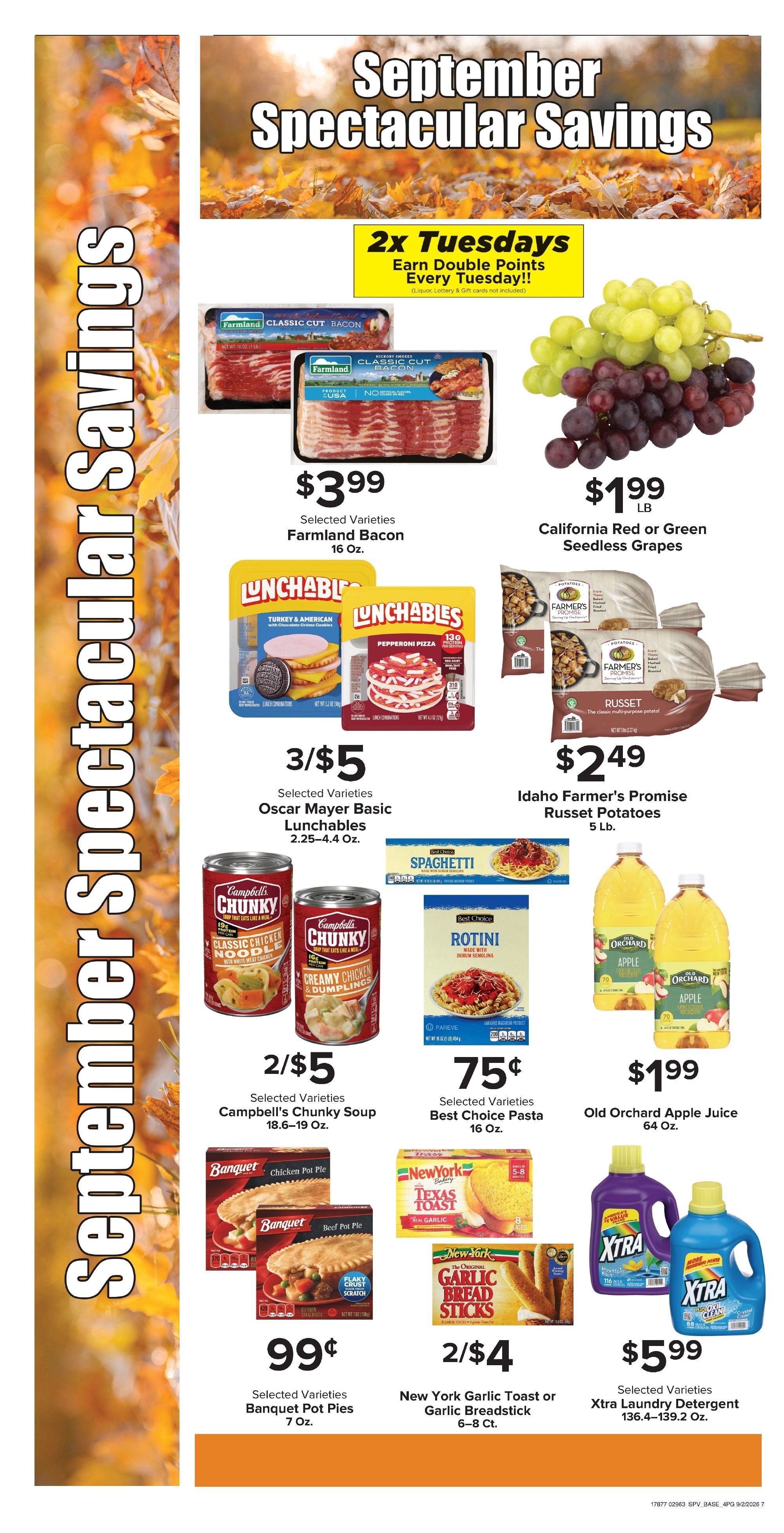 Your Country Mart Weekly Ad September 2 - 8, 2026