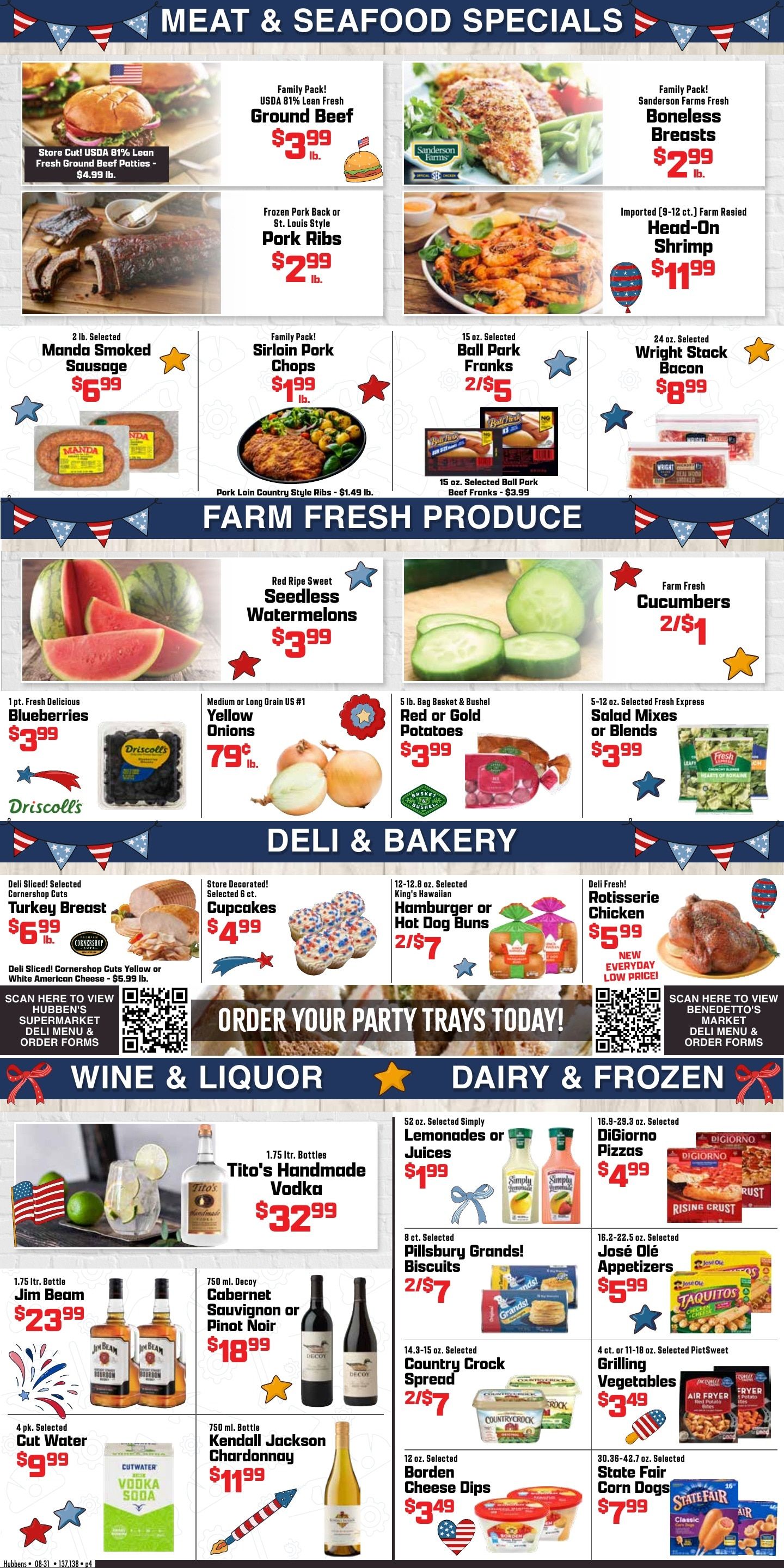 Hubben's Supermarket (Port Allen Area, LA) Weekly Ad September 1 - 7, 2026