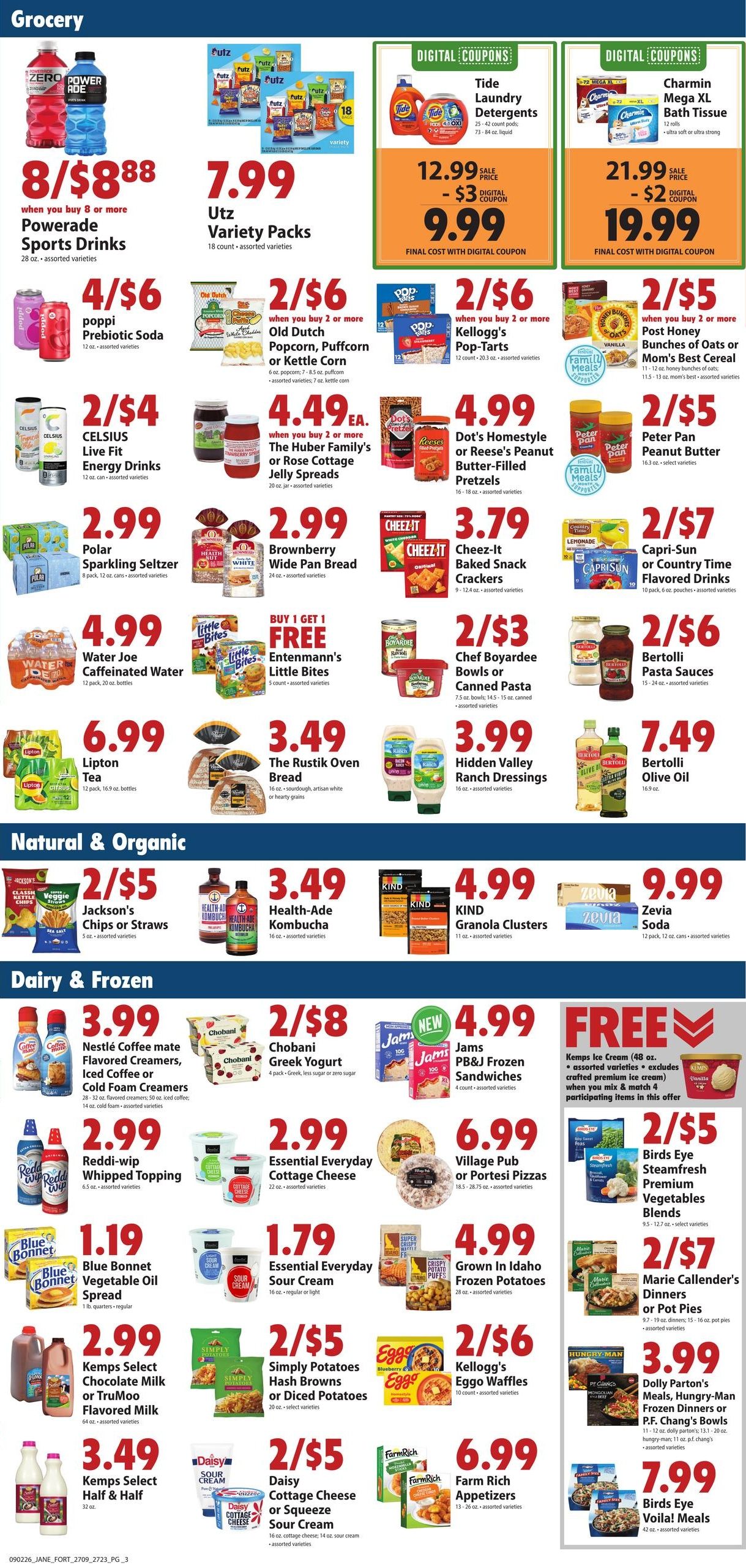 Festival Foods (Afton Area, WI) Weekly Ad (organic) Weekly Ad September 2 - 8, 2026