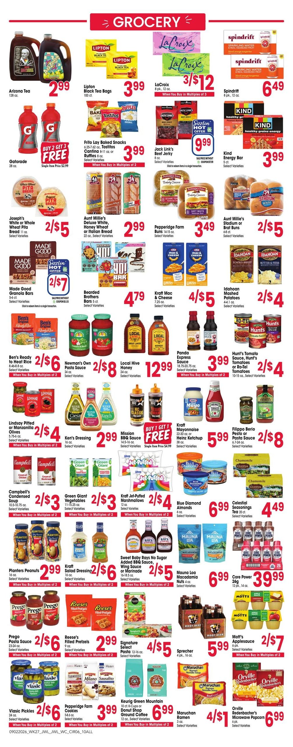 Jewel-Osco (Barrington Area, IL) Weekly Ad September 2 - 8, 2026