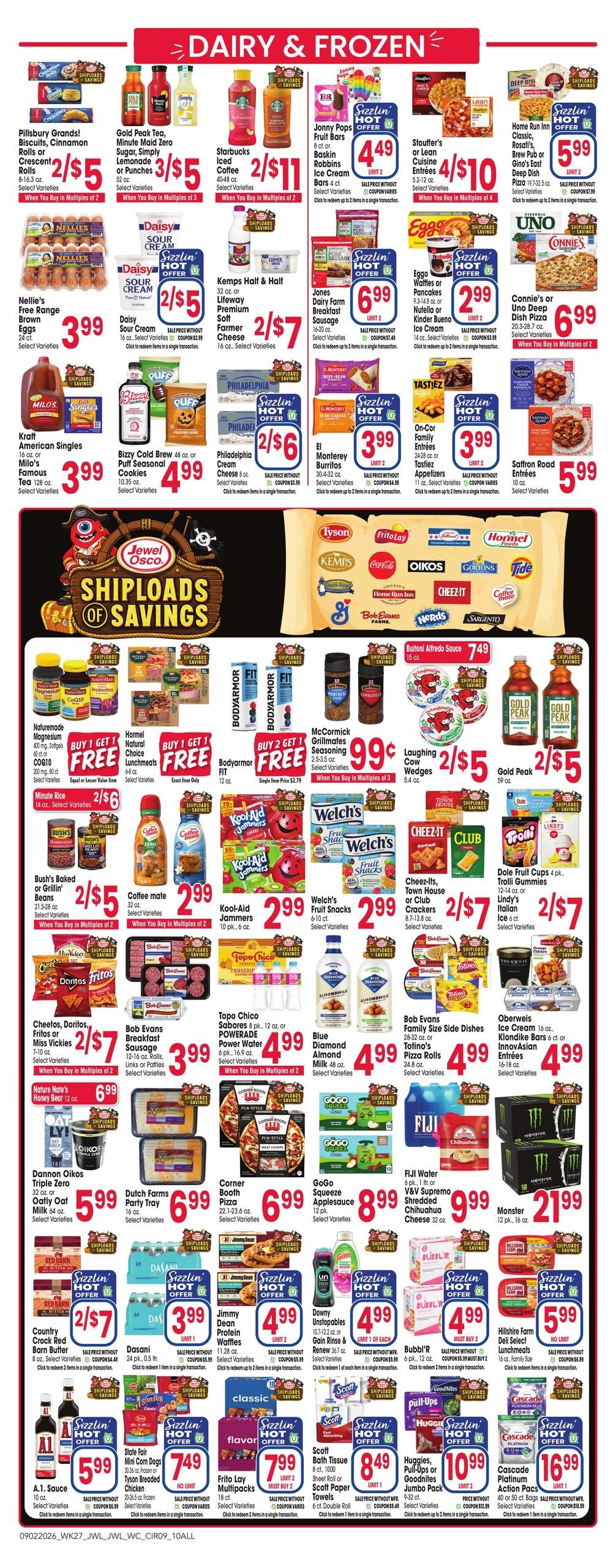 Jewel-Osco (Barrington Area, IL) Weekly Ad September 2 - 8, 2026