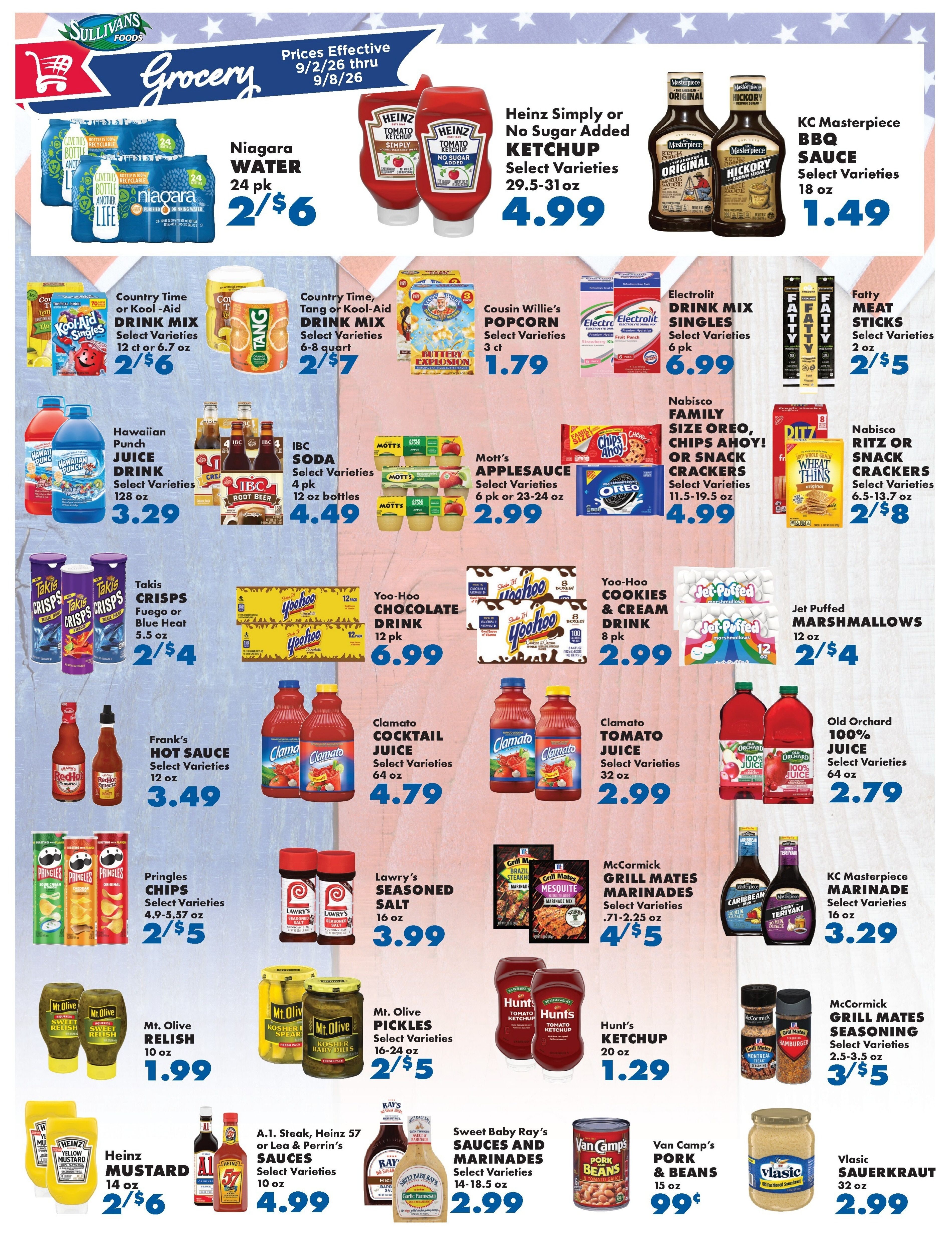 Sullivan's Foods (Freeport and other locations, IL) Weekly Ad September 2 - 8, 2026