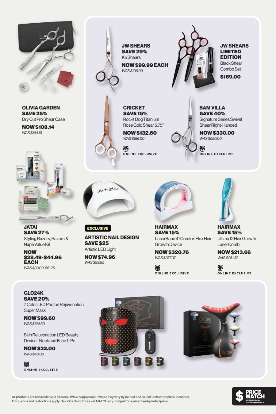 SalonCentric September 2026 Catalog Weekly Ad September 1 - 30, 2026