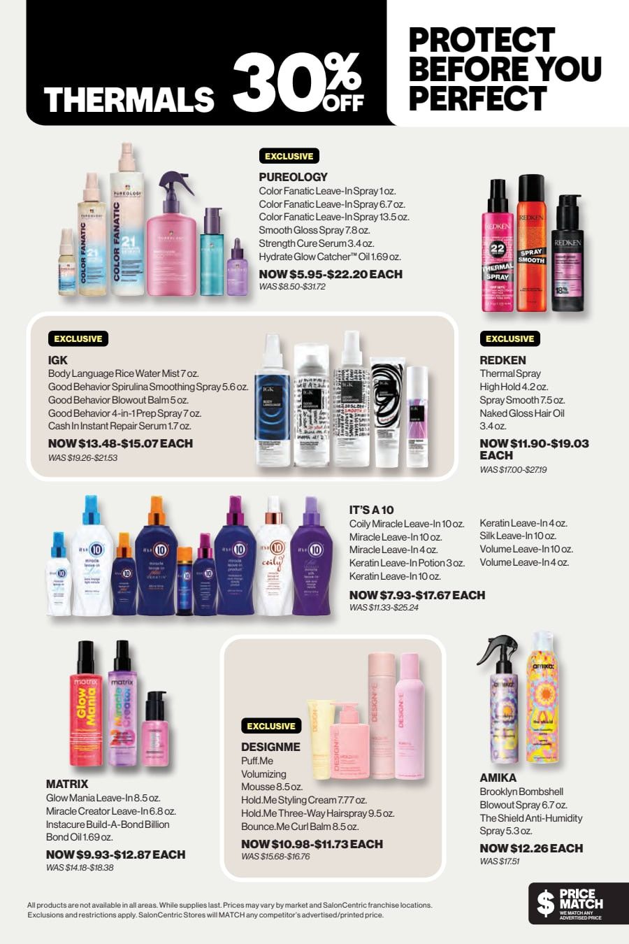 SalonCentric September 2026 Catalog Weekly Ad September 1 - 30, 2026