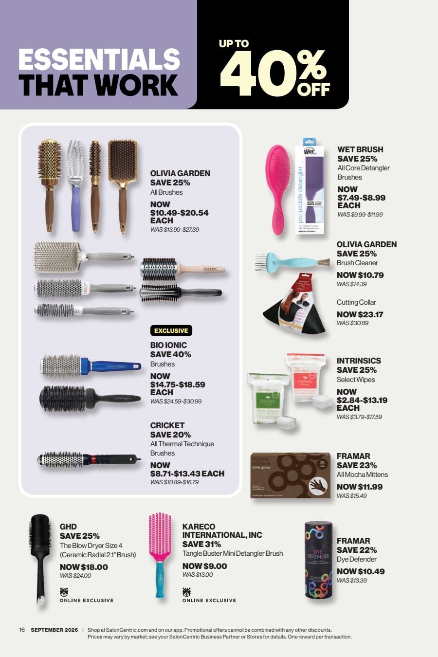 SalonCentric September 2026 Catalog Weekly Ad September 1 - 30, 2026