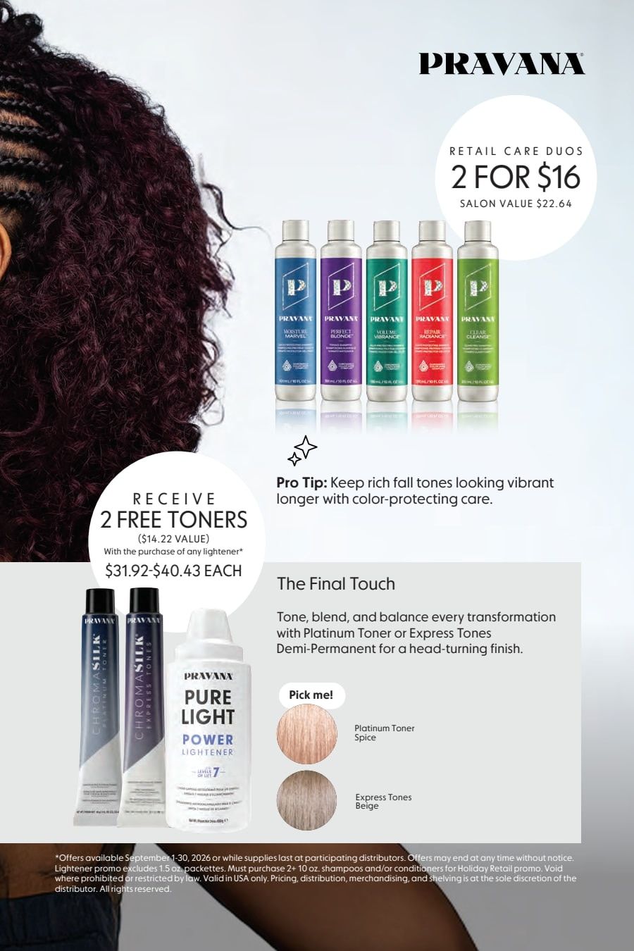 SalonCentric September 2026 Catalog Weekly Ad September 1 - 30, 2026
