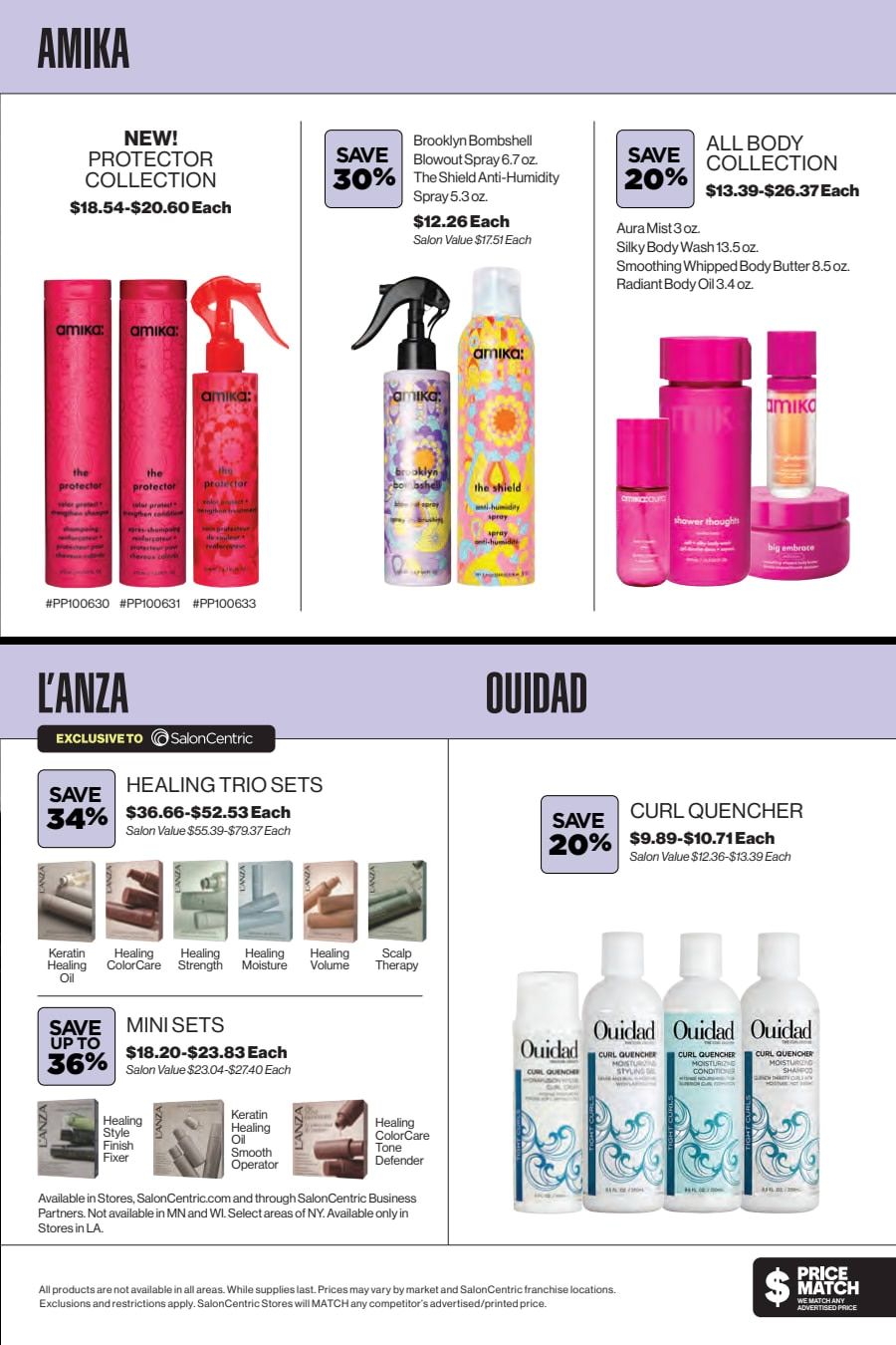 SalonCentric September 2026 Catalog Weekly Ad September 1 - 30, 2026