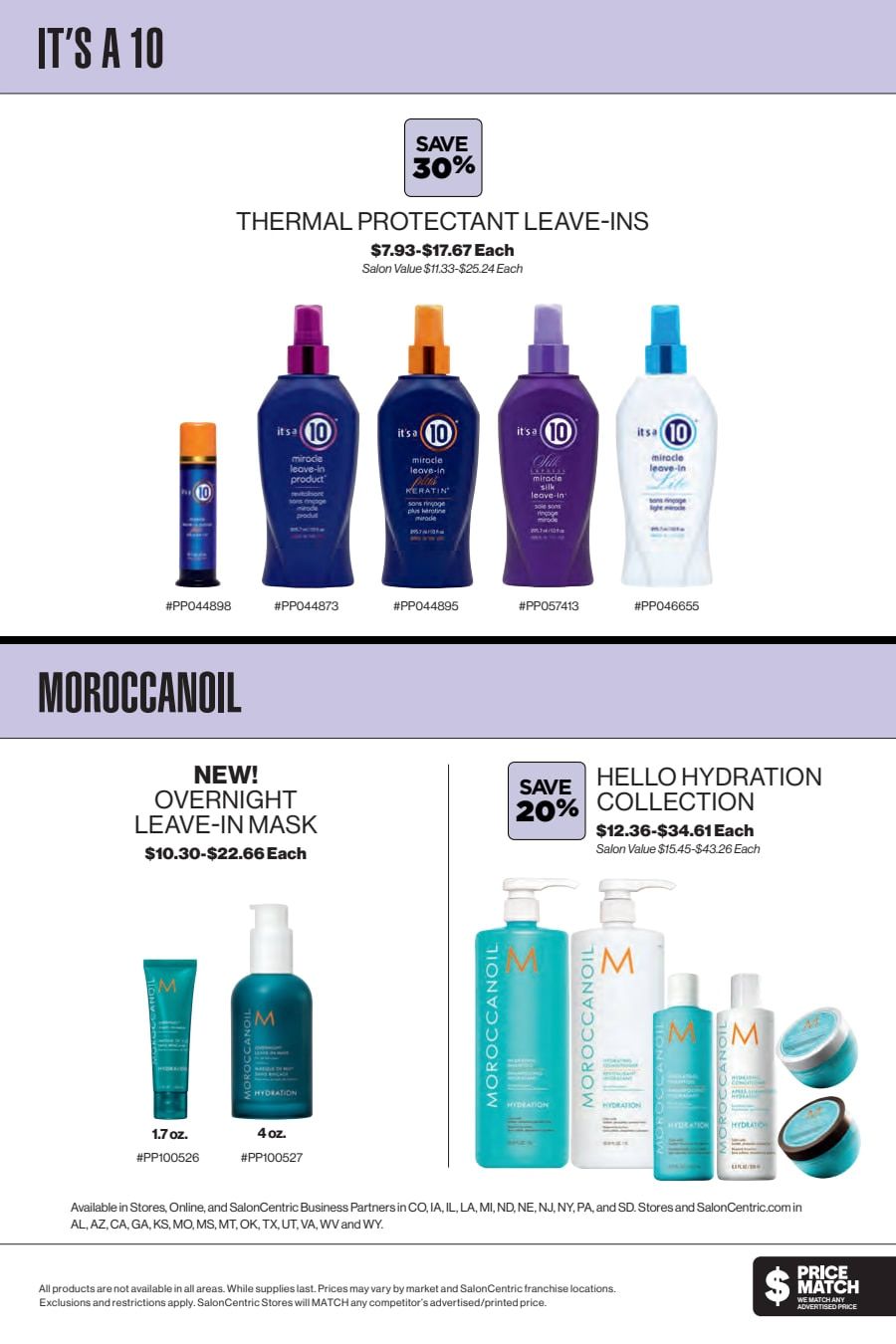 SalonCentric September 2026 Catalog Weekly Ad September 1 - 30, 2026